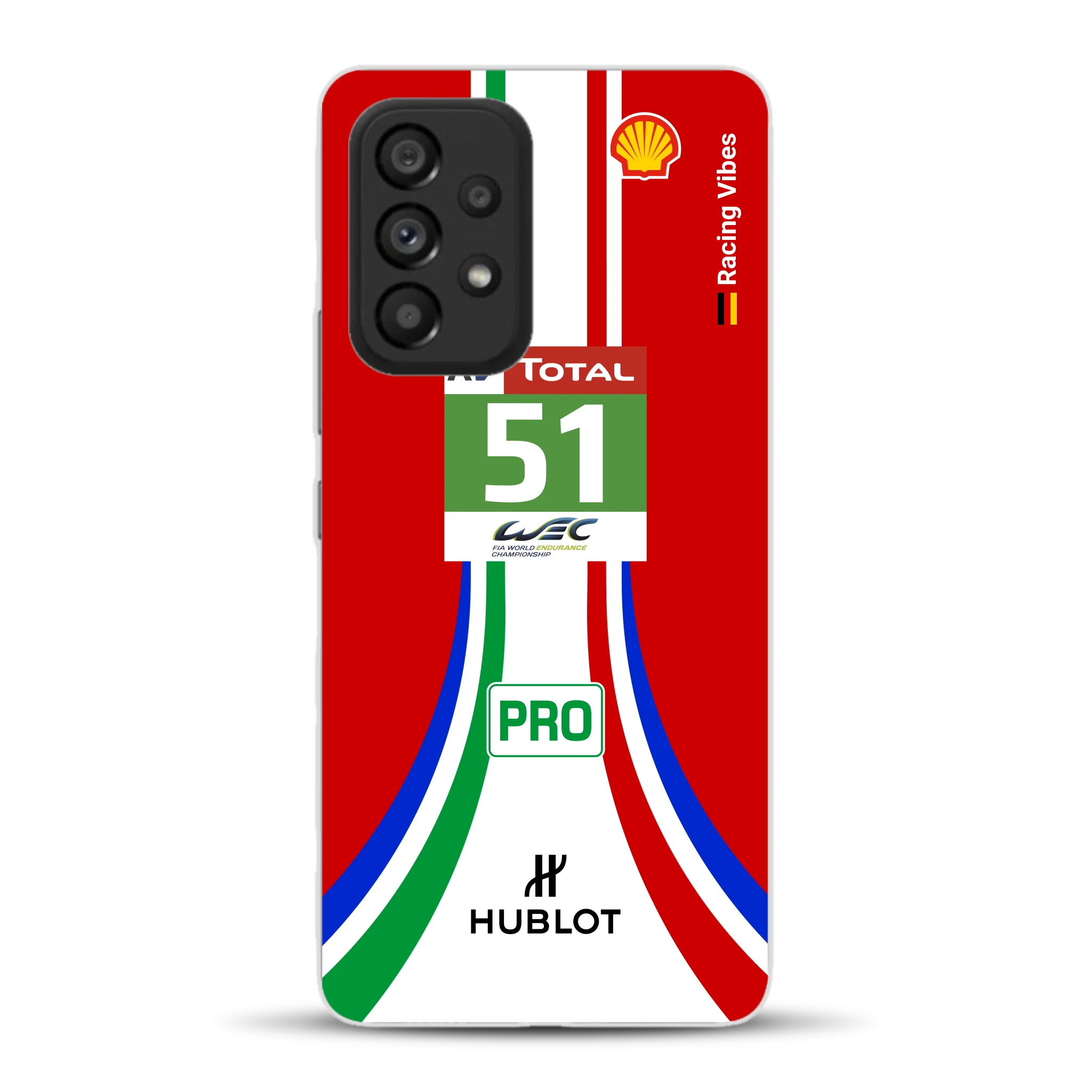 488 GTE LM Livery - Custodia per cellulare personalizzata per Samsung