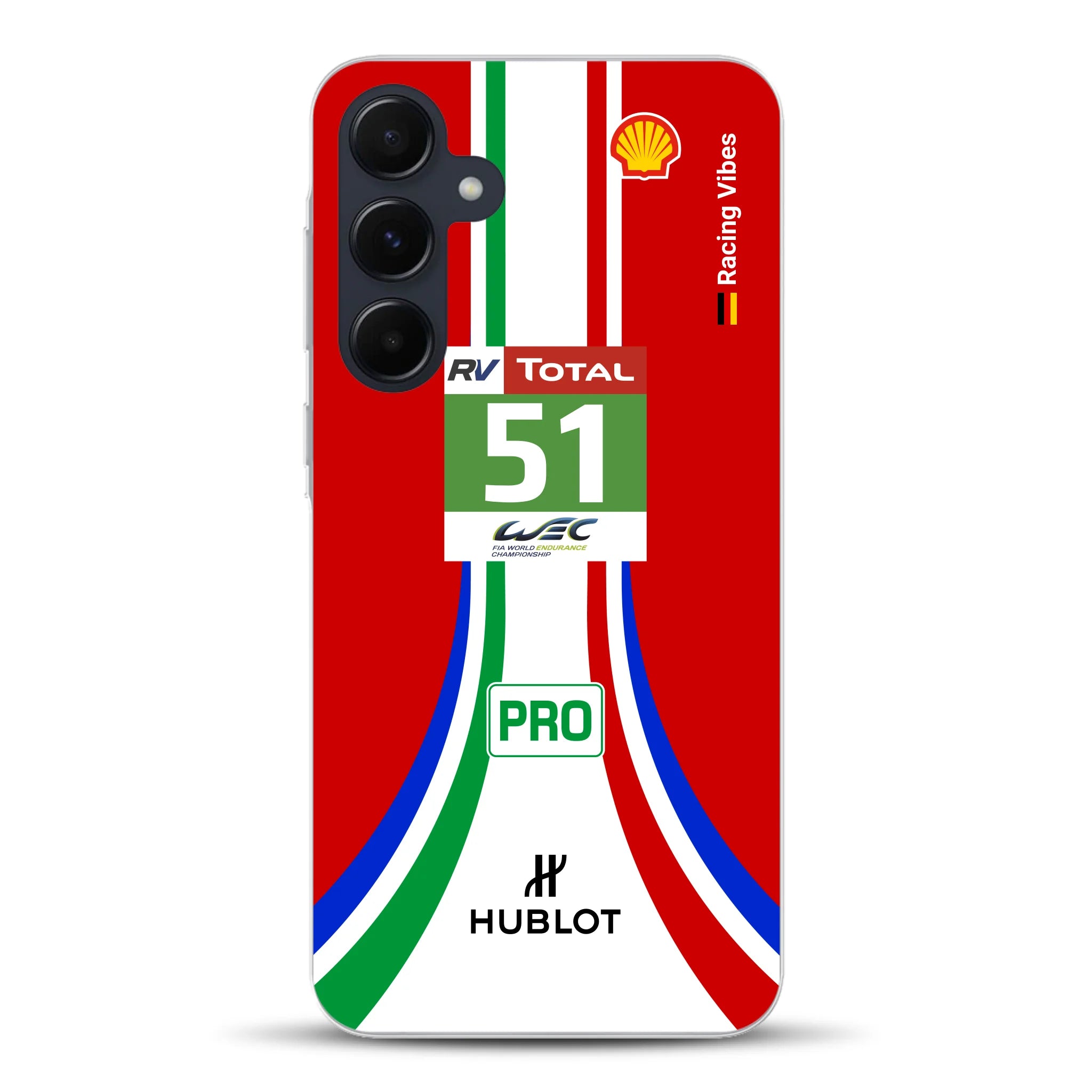 488 GTE LM Livery - Custodia per cellulare personalizzata per Samsung