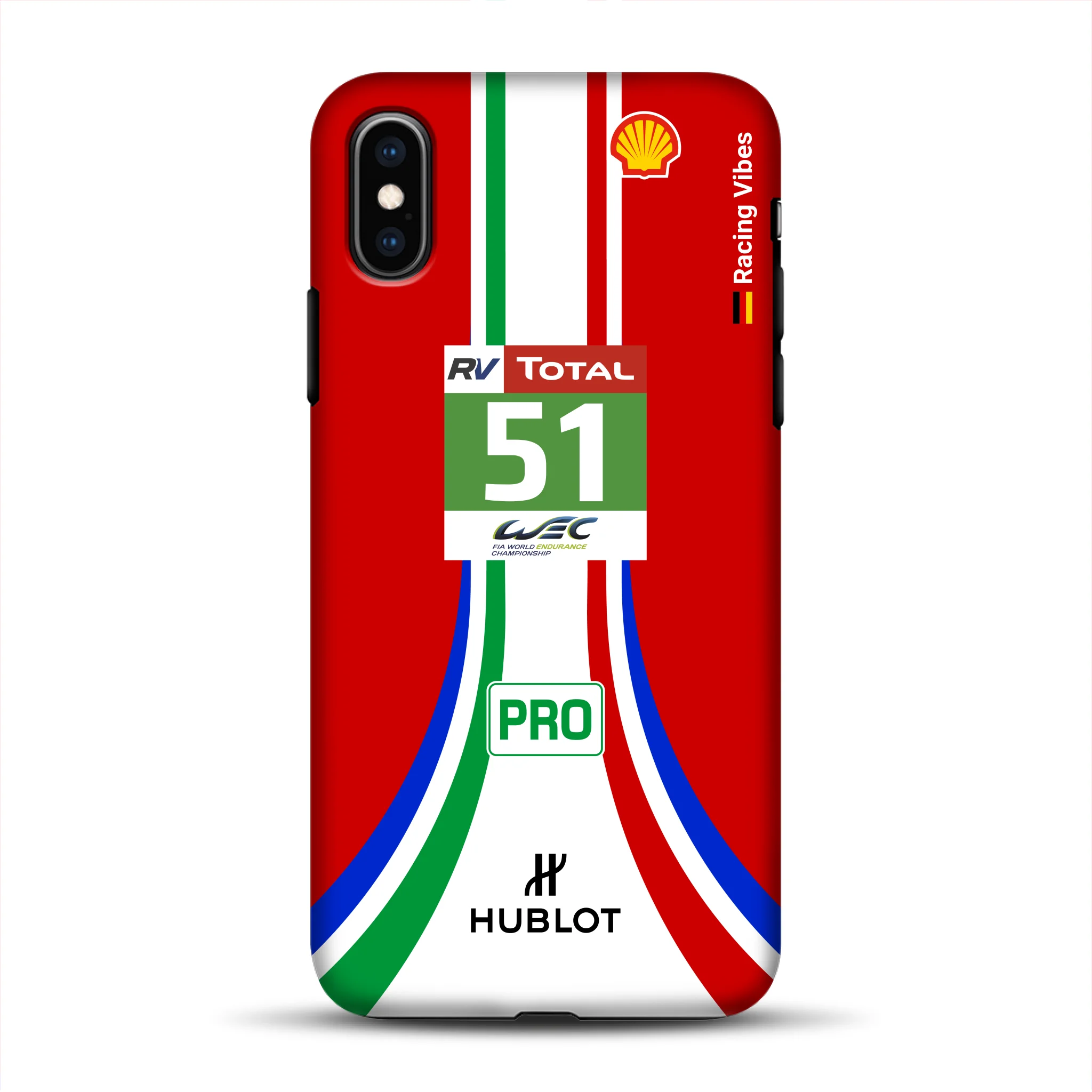 488 GTE LM Livery - Custodia premium personalizzata per iPhone