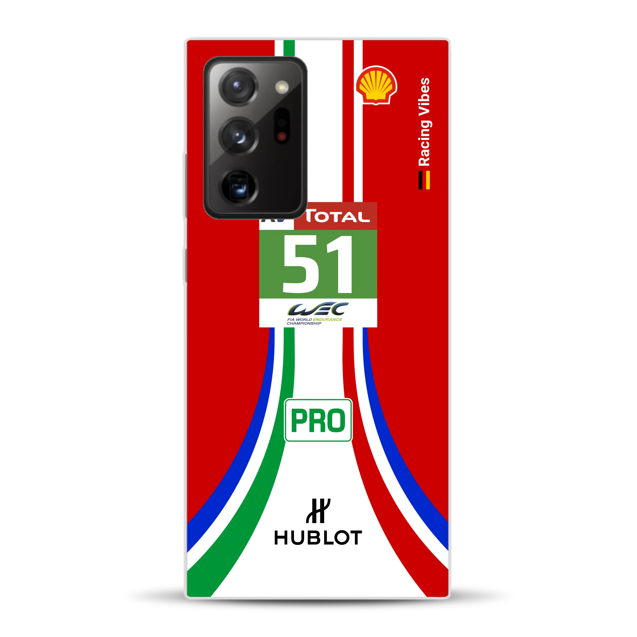 488 GTE LM Livery - Custodia per cellulare personalizzata per Samsung