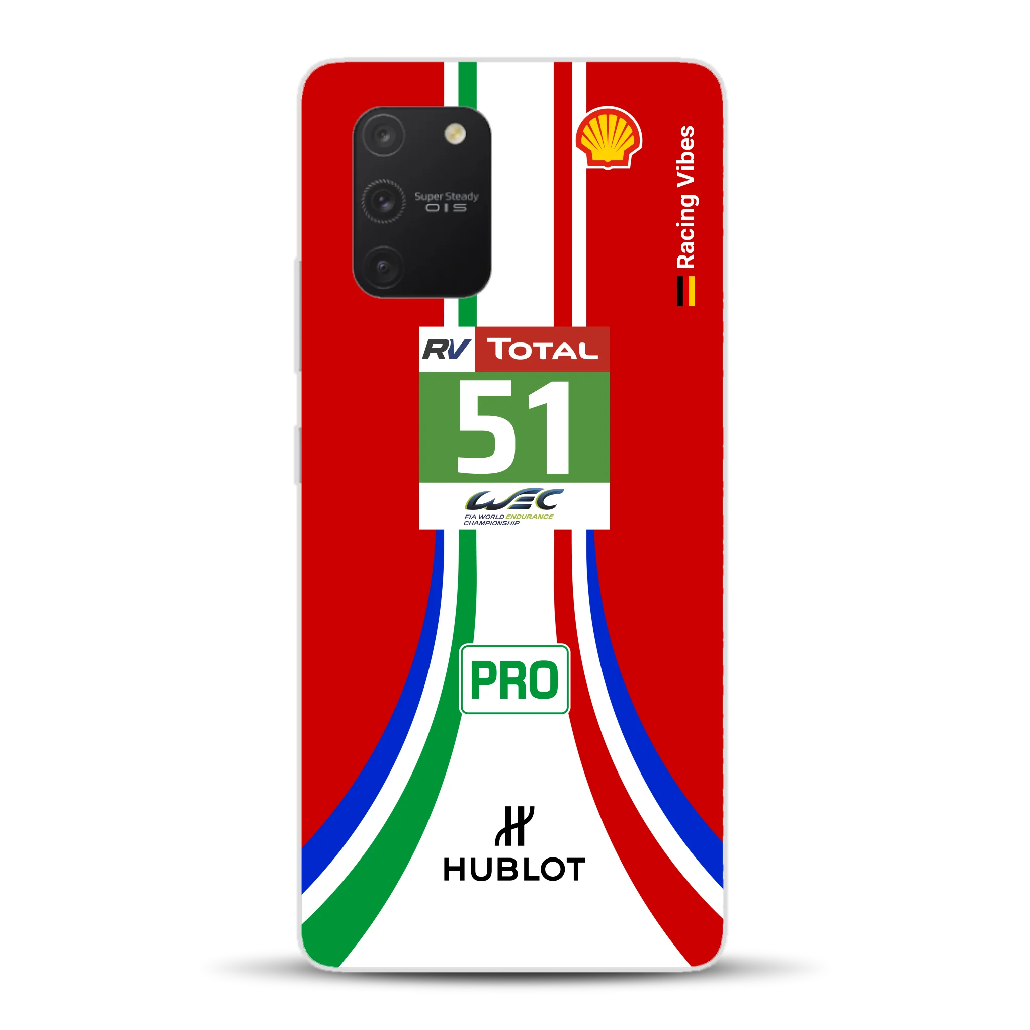 488 GTE LM Livery - Custodia per cellulare personalizzata per Samsung