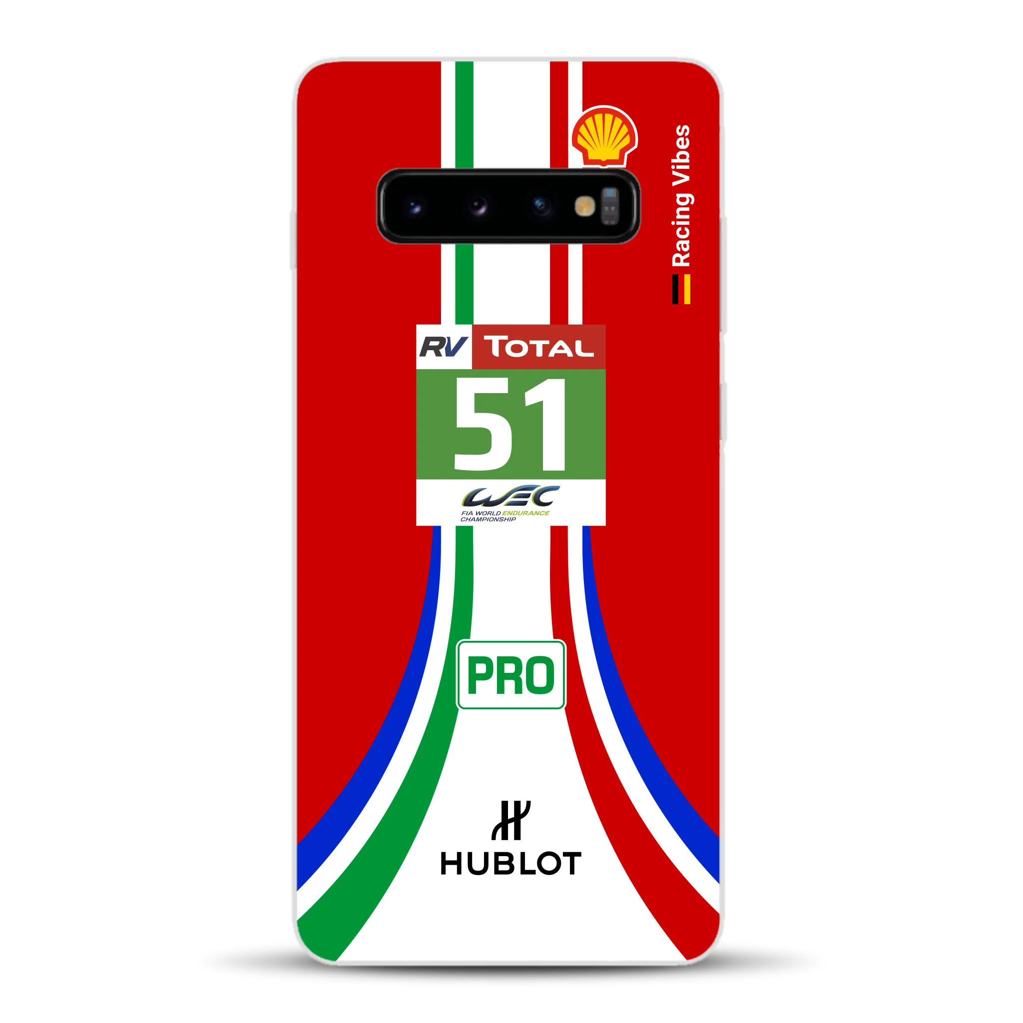 488 GTE LM Livery - Custodia per cellulare personalizzata per Samsung