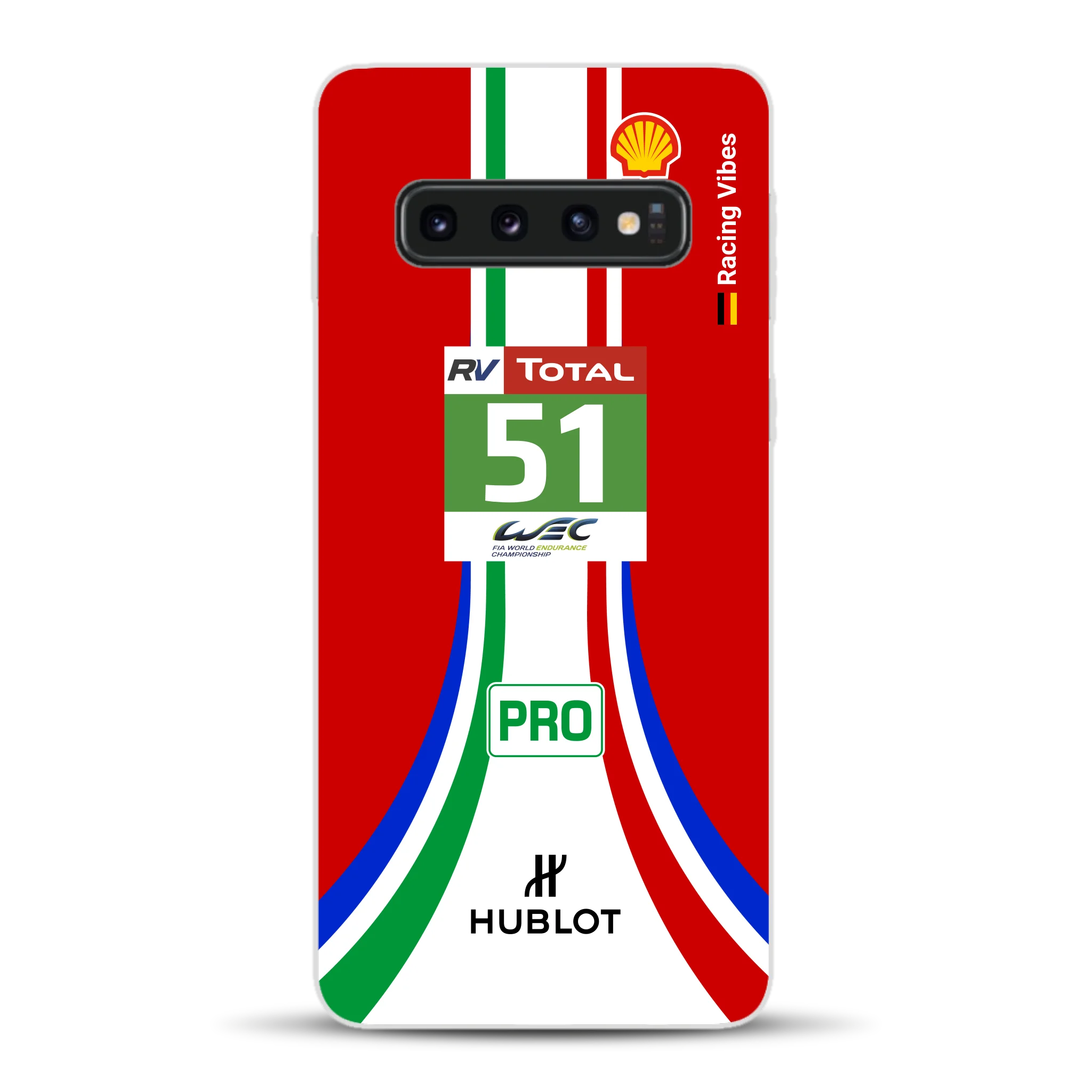 488 GTE LM Livery - Custodia per cellulare personalizzata per Samsung