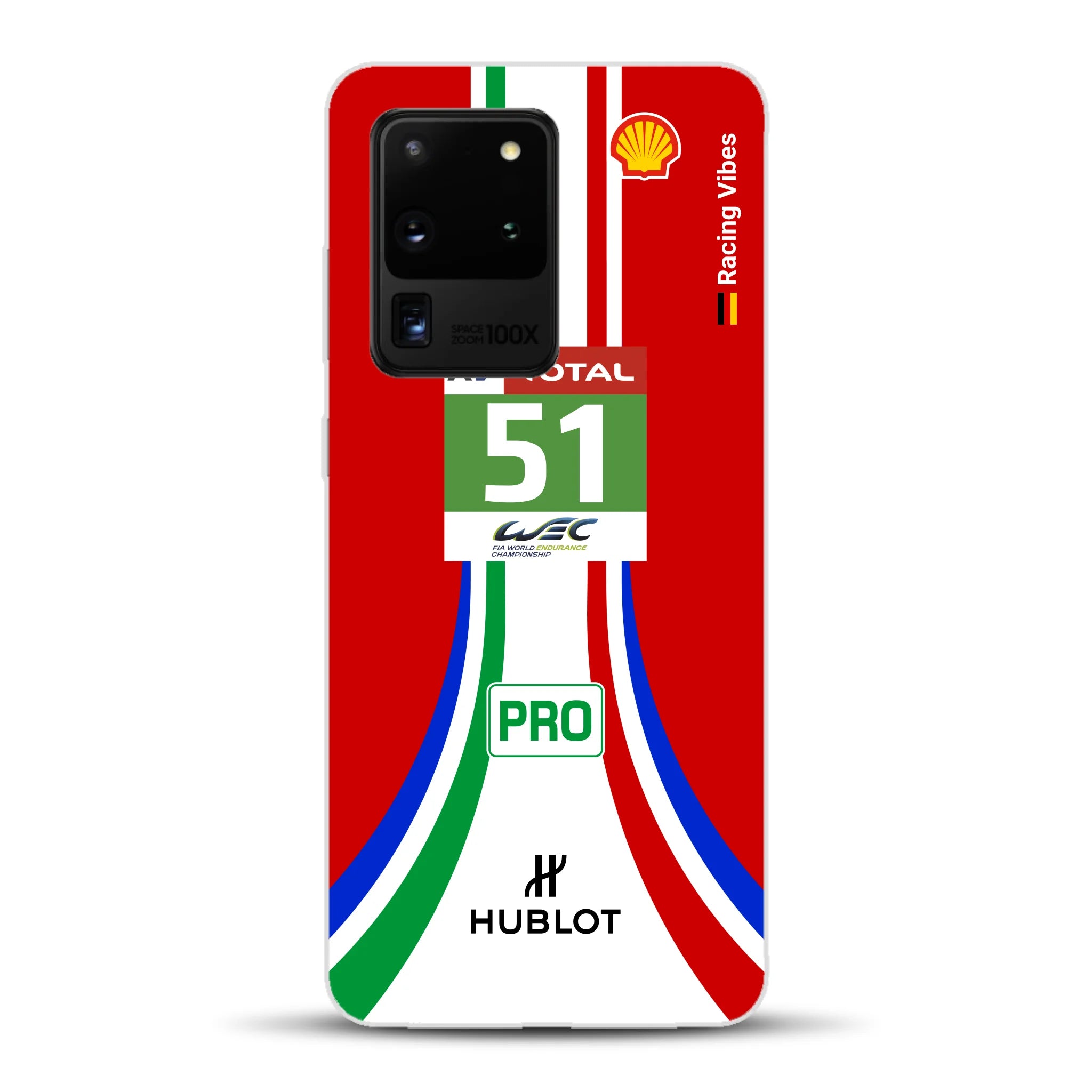488 GTE LM Livery - Custodia per cellulare personalizzata per Samsung