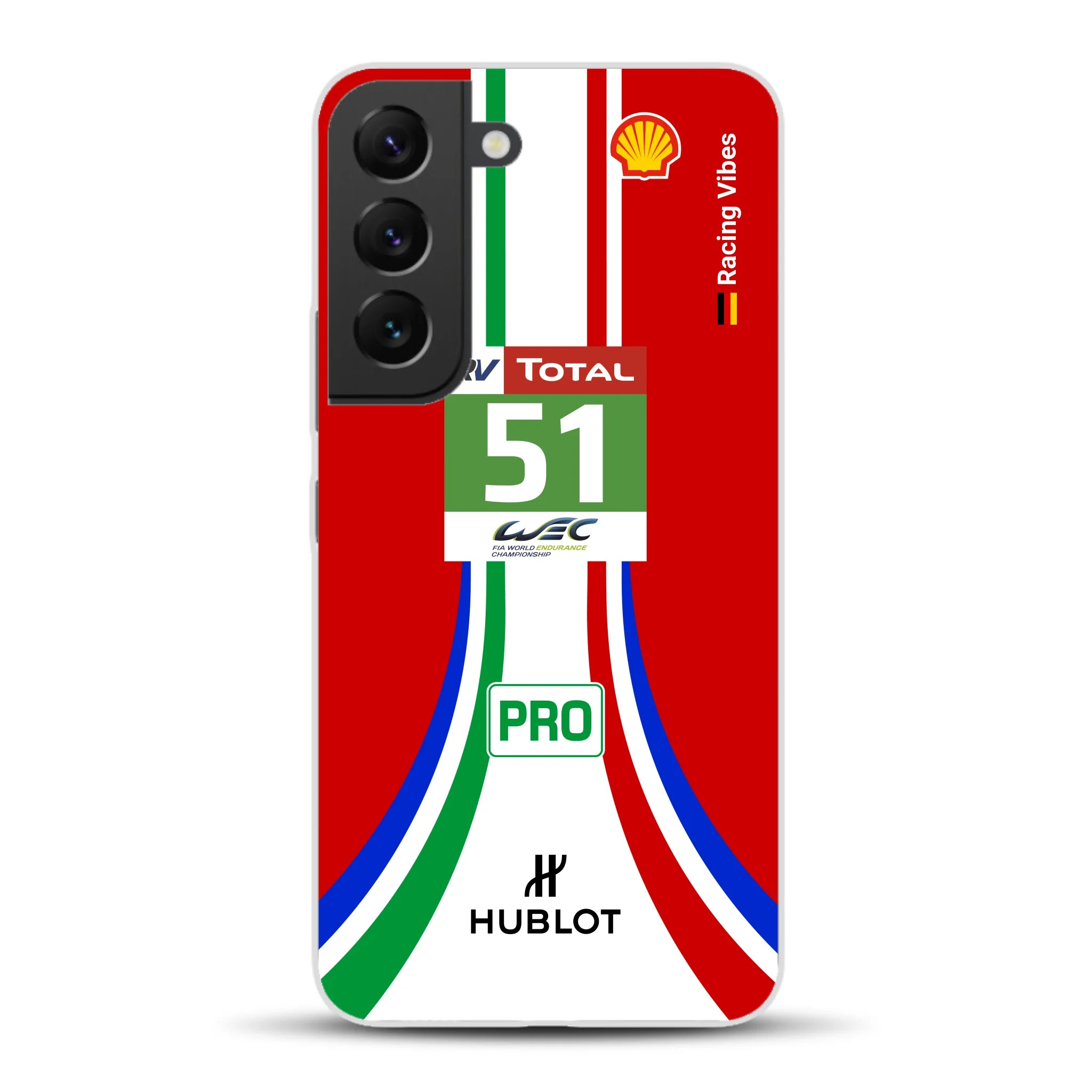 488 GTE LM Livery - Custodia per cellulare personalizzata per Samsung