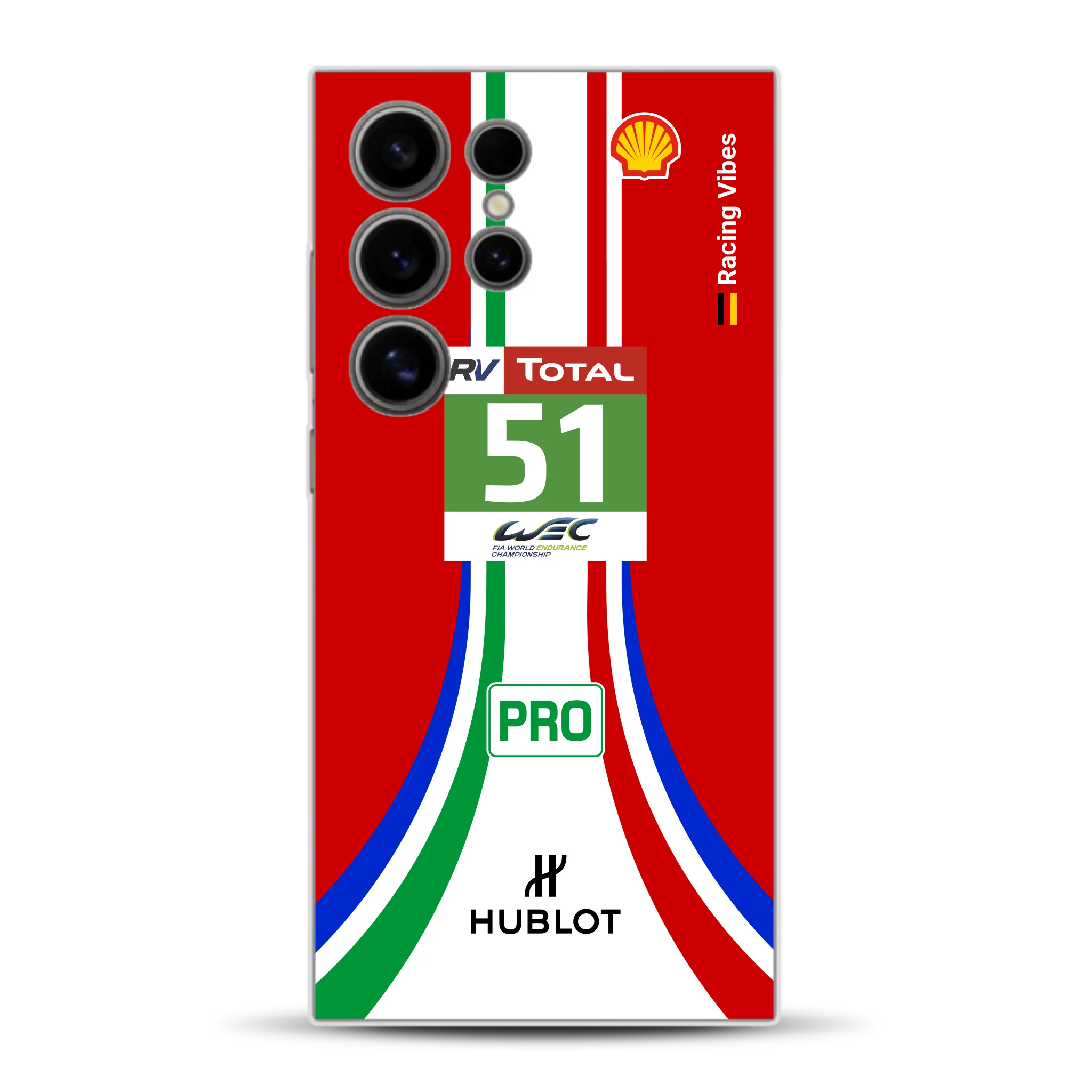 488 GTE LM Livery - Custodia per cellulare personalizzata per Samsung