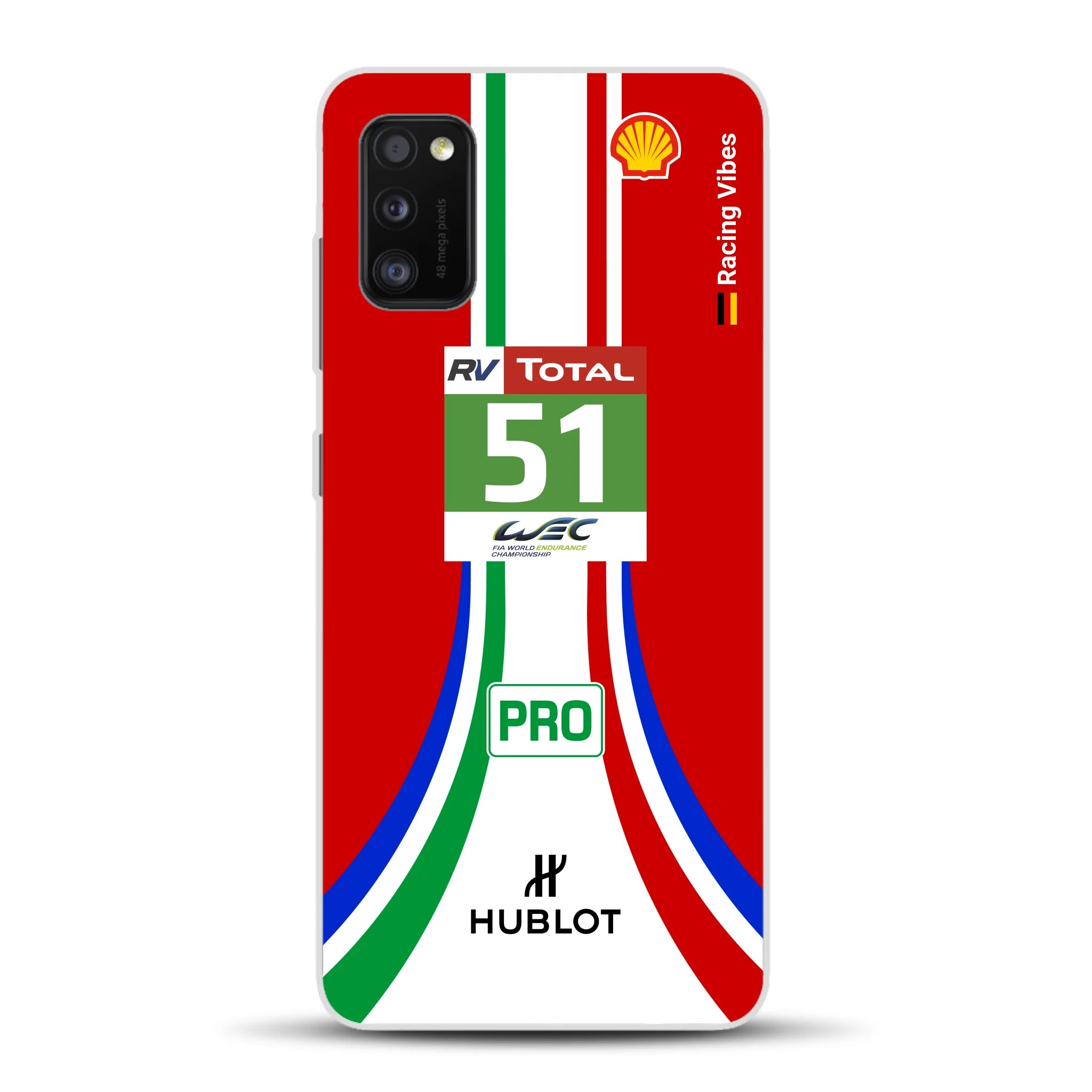 488 GTE LM Livery - Custodia per cellulare personalizzata per Samsung