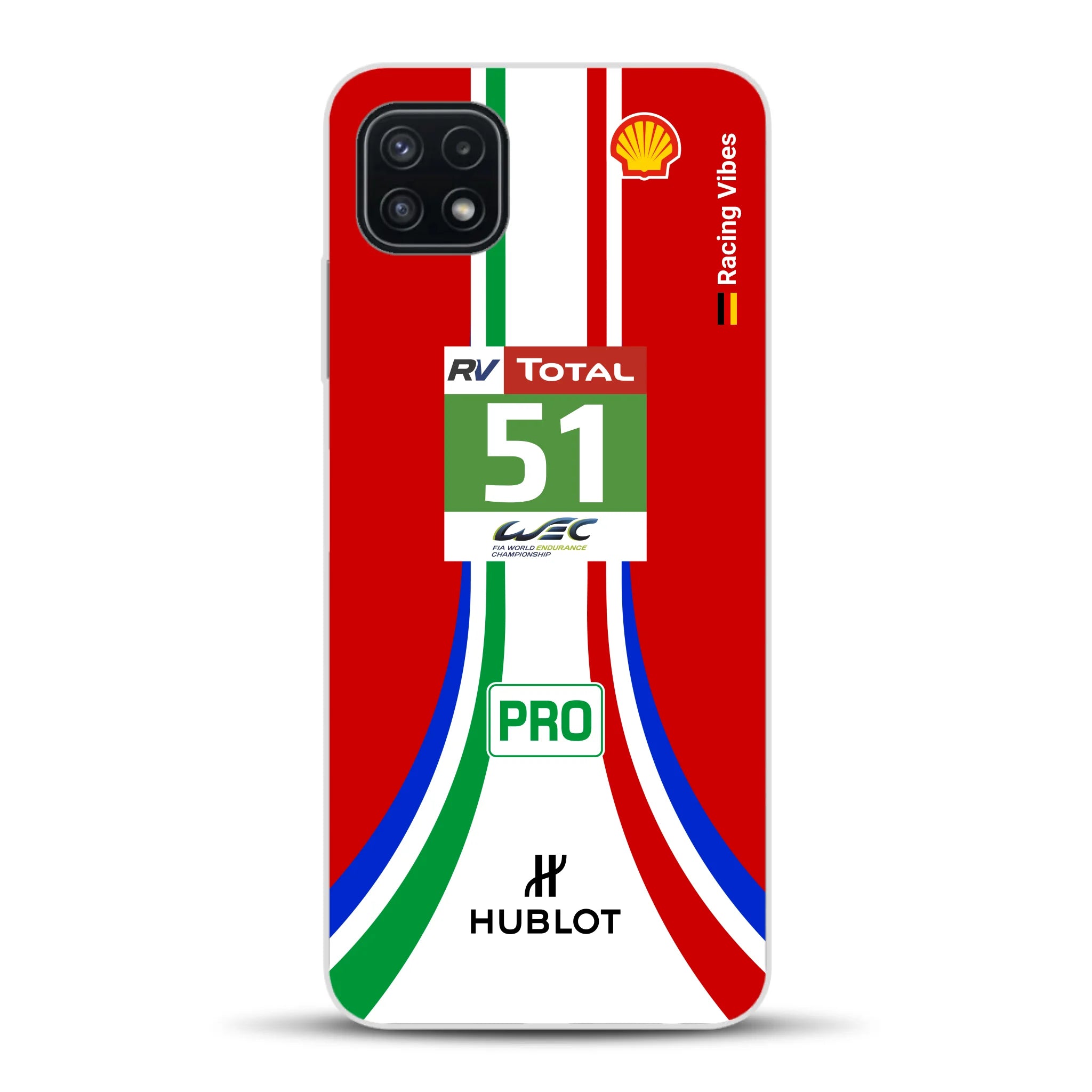 488 GTE LM Livery - Custodia per cellulare personalizzata per Samsung