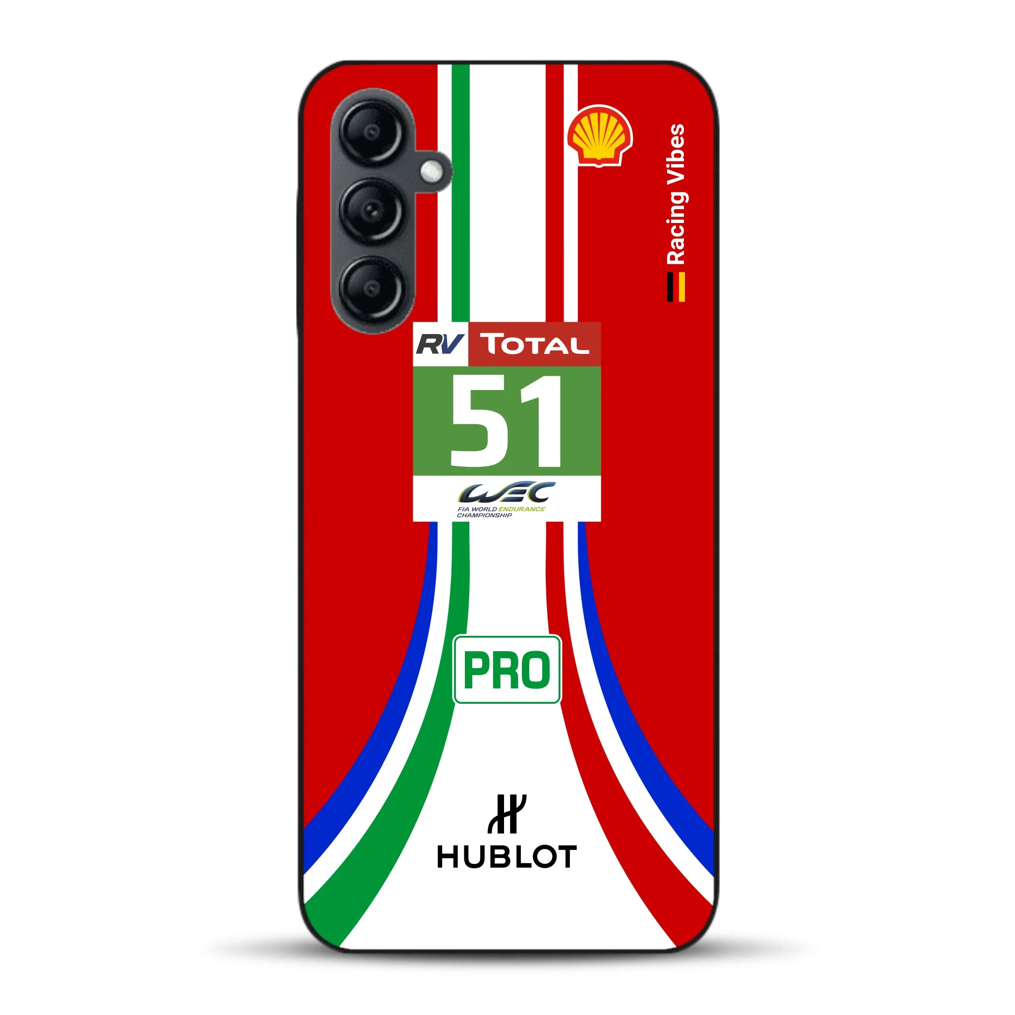 488 GTE LM Livery - Custodia per cellulare personalizzata per Samsung