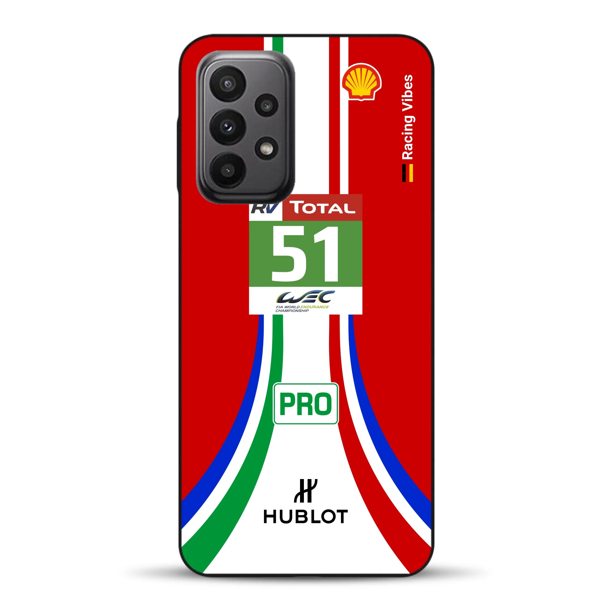 488 GTE LM Livery - Custodia per cellulare personalizzata per Samsung