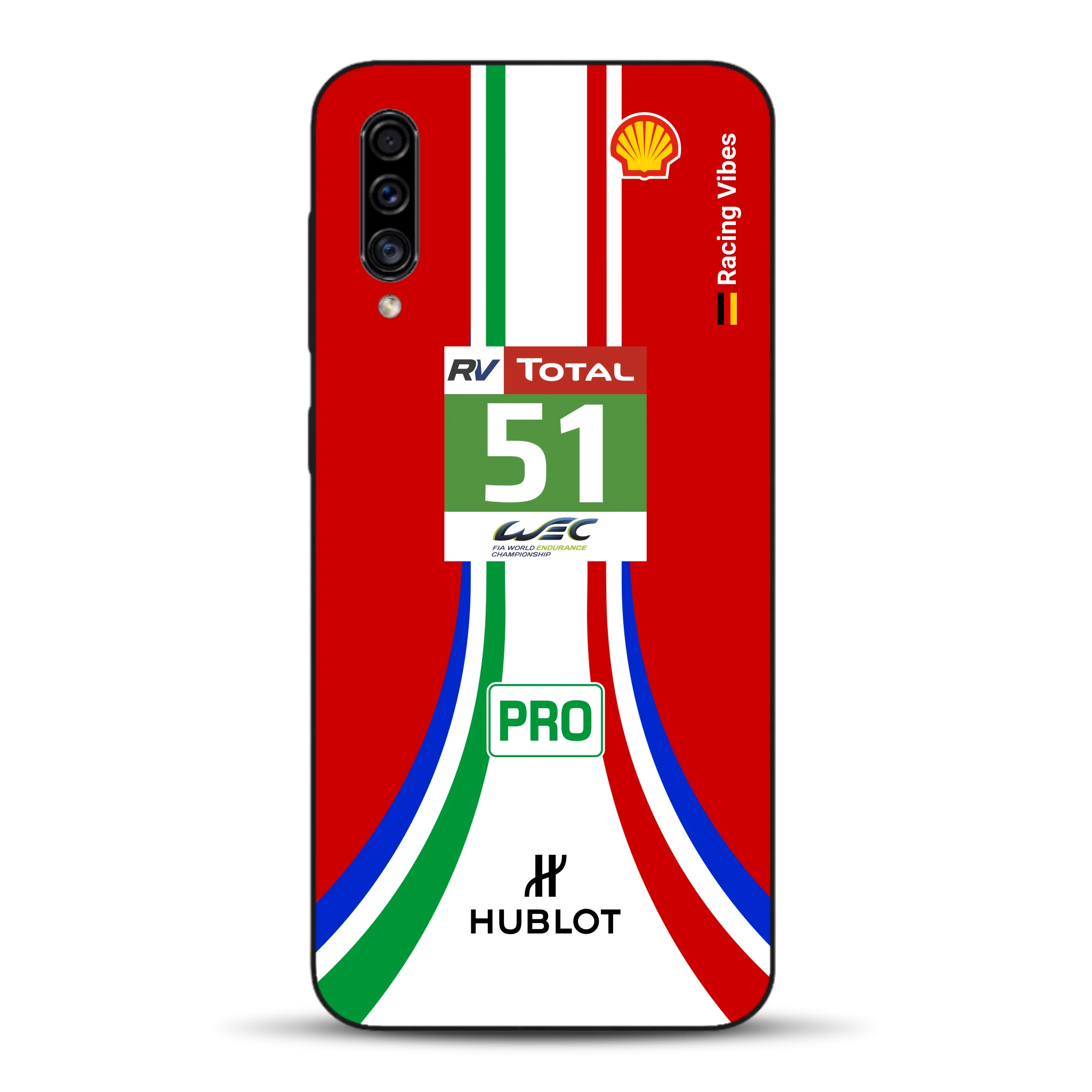 488 GTE LM Livery - Custodia per cellulare personalizzata per Samsung