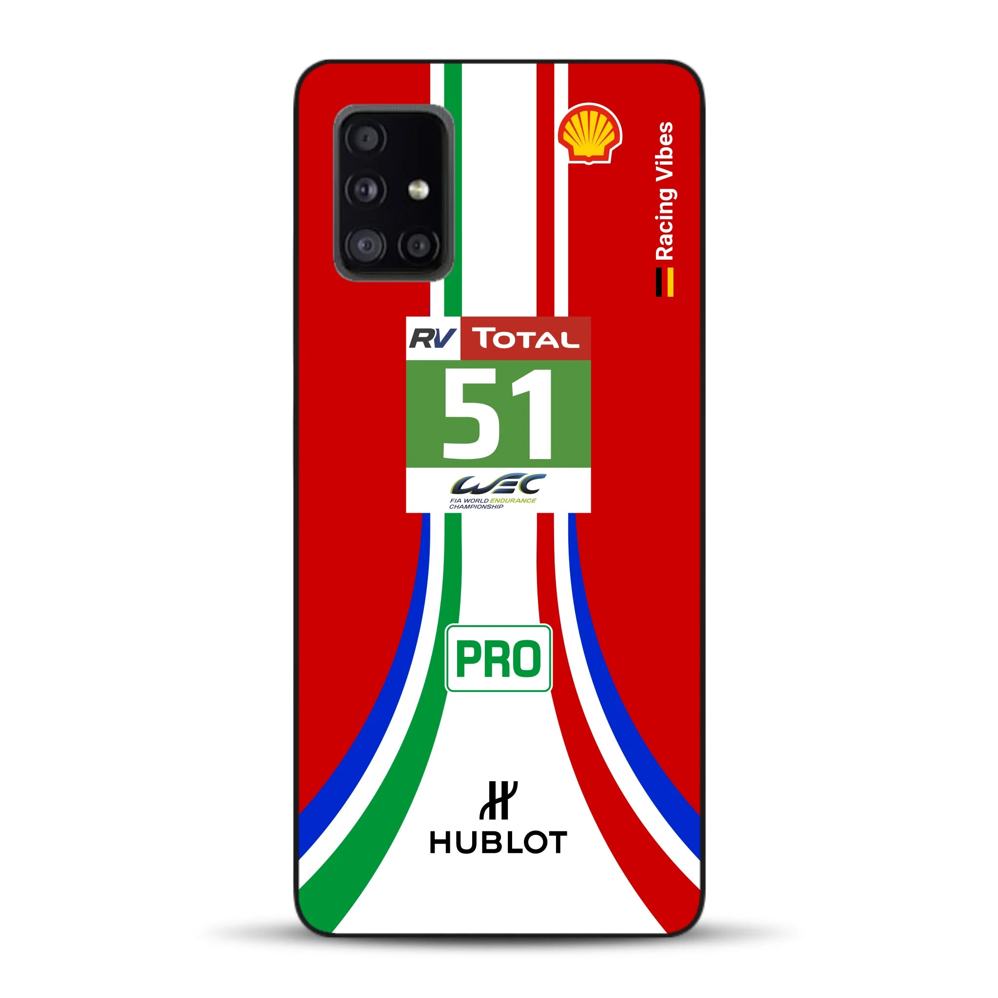 488 GTE LM Livery - Custodia per cellulare personalizzata per Samsung