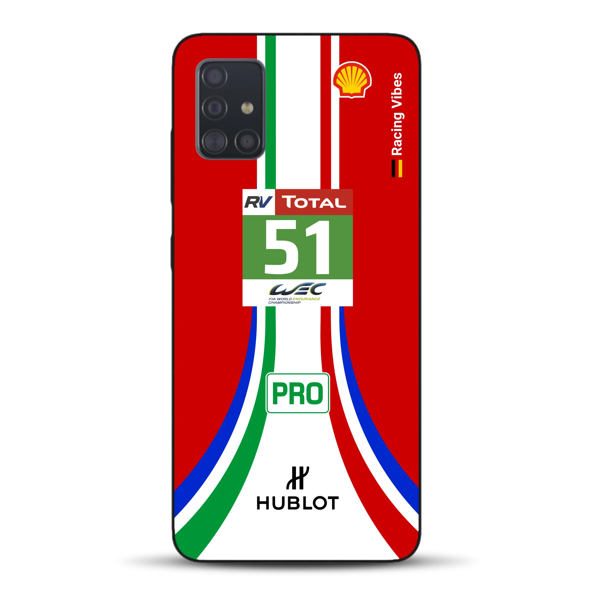 488 GTE LM Livery - Custodia per cellulare personalizzata per Samsung