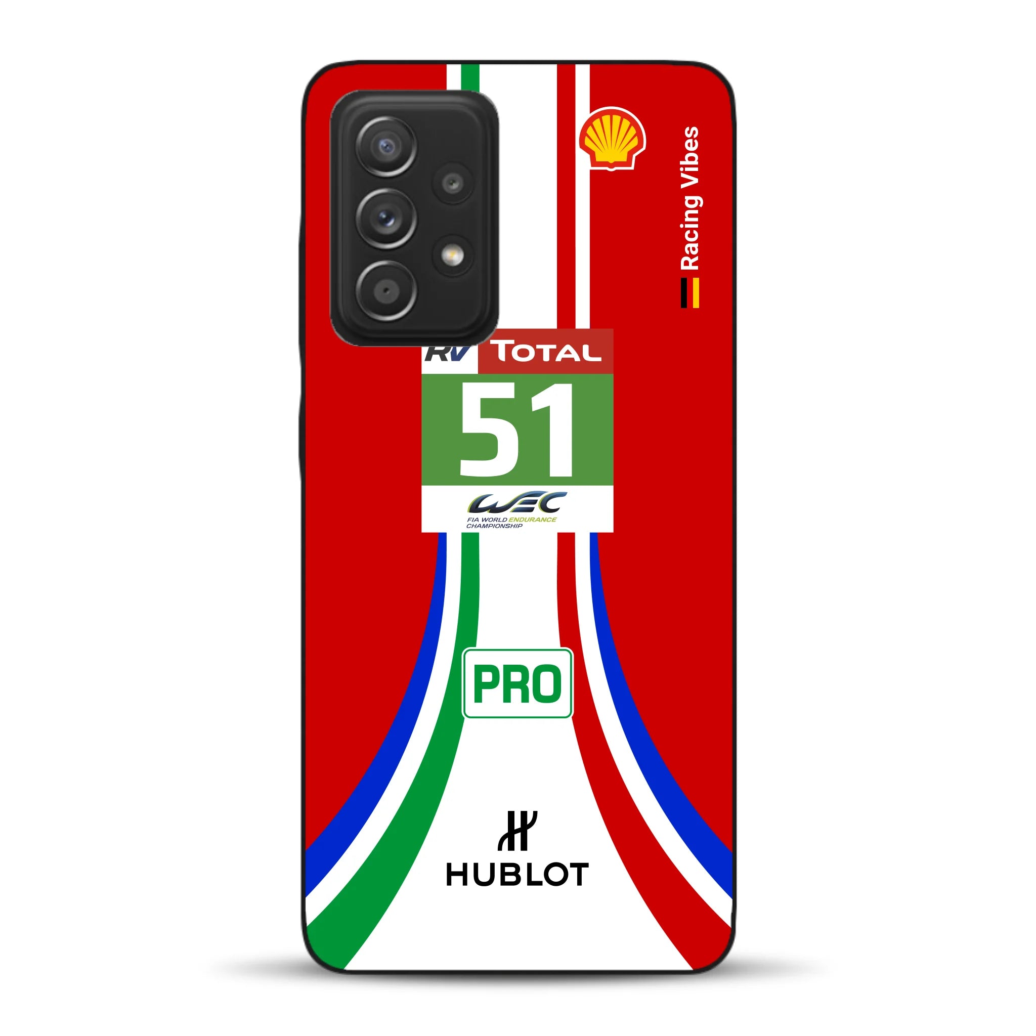 488 GTE LM Livery - Custodia per cellulare personalizzata per Samsung