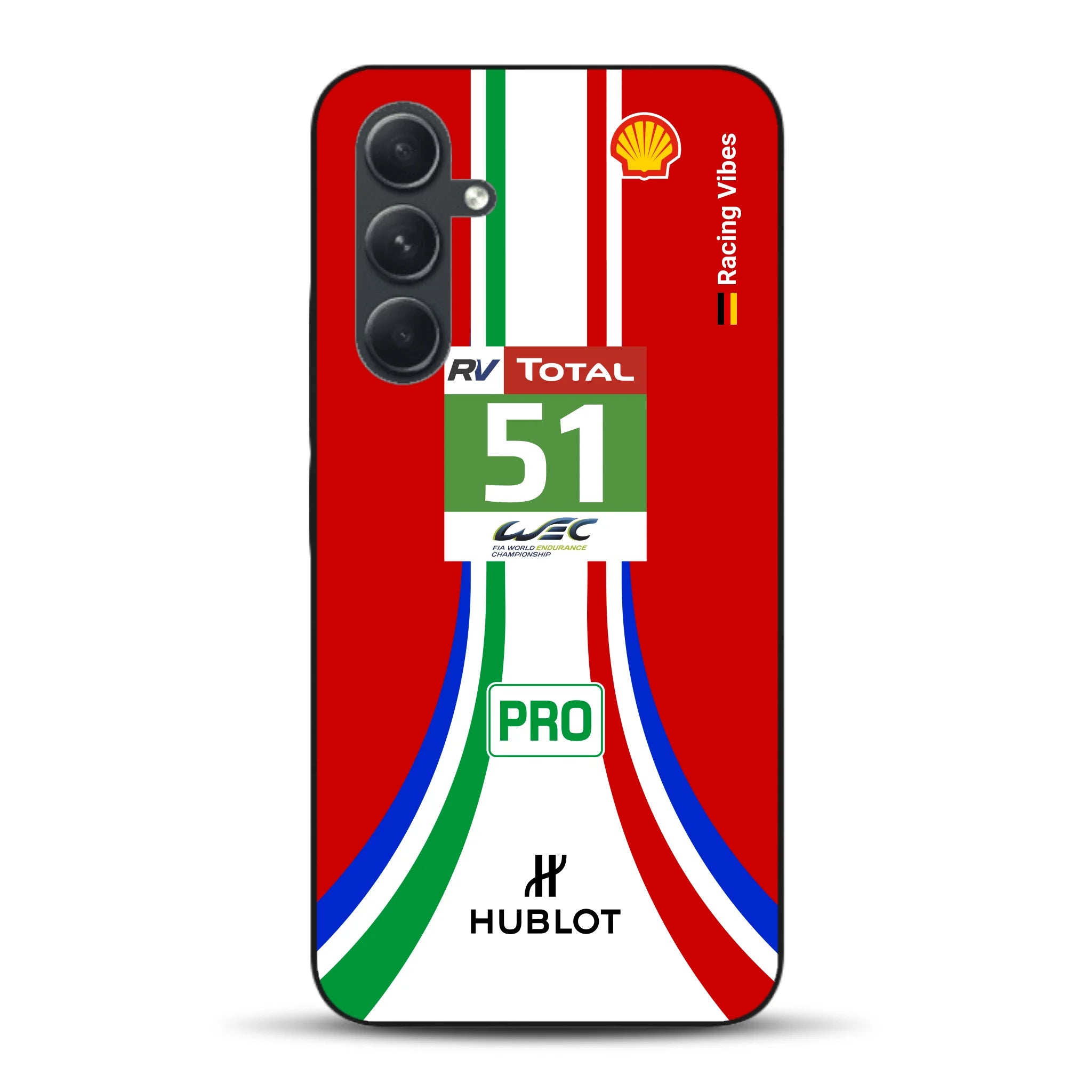 488 GTE LM Livery - Custodia per cellulare personalizzata per Samsung