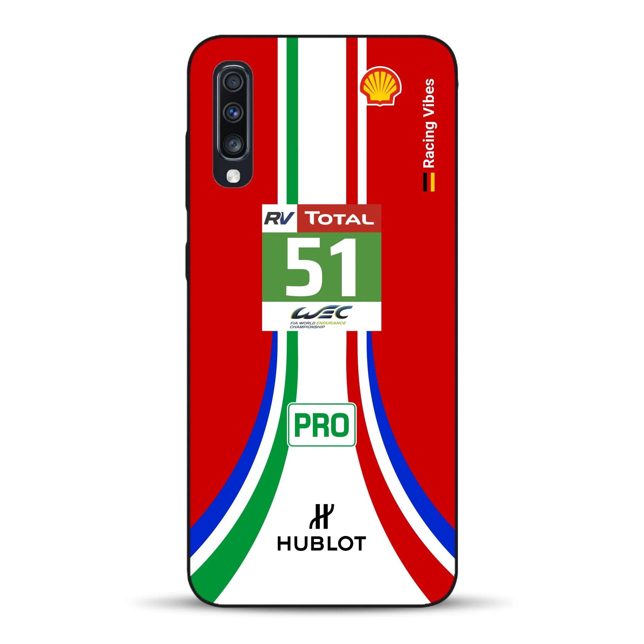 488 GTE LM Livery - Custodia per cellulare personalizzata per Samsung