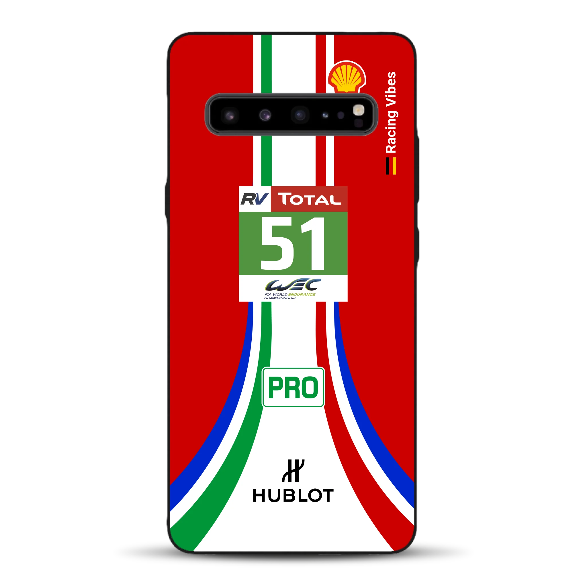 488 GTE LM Livery - Custodia per cellulare personalizzata per Samsung