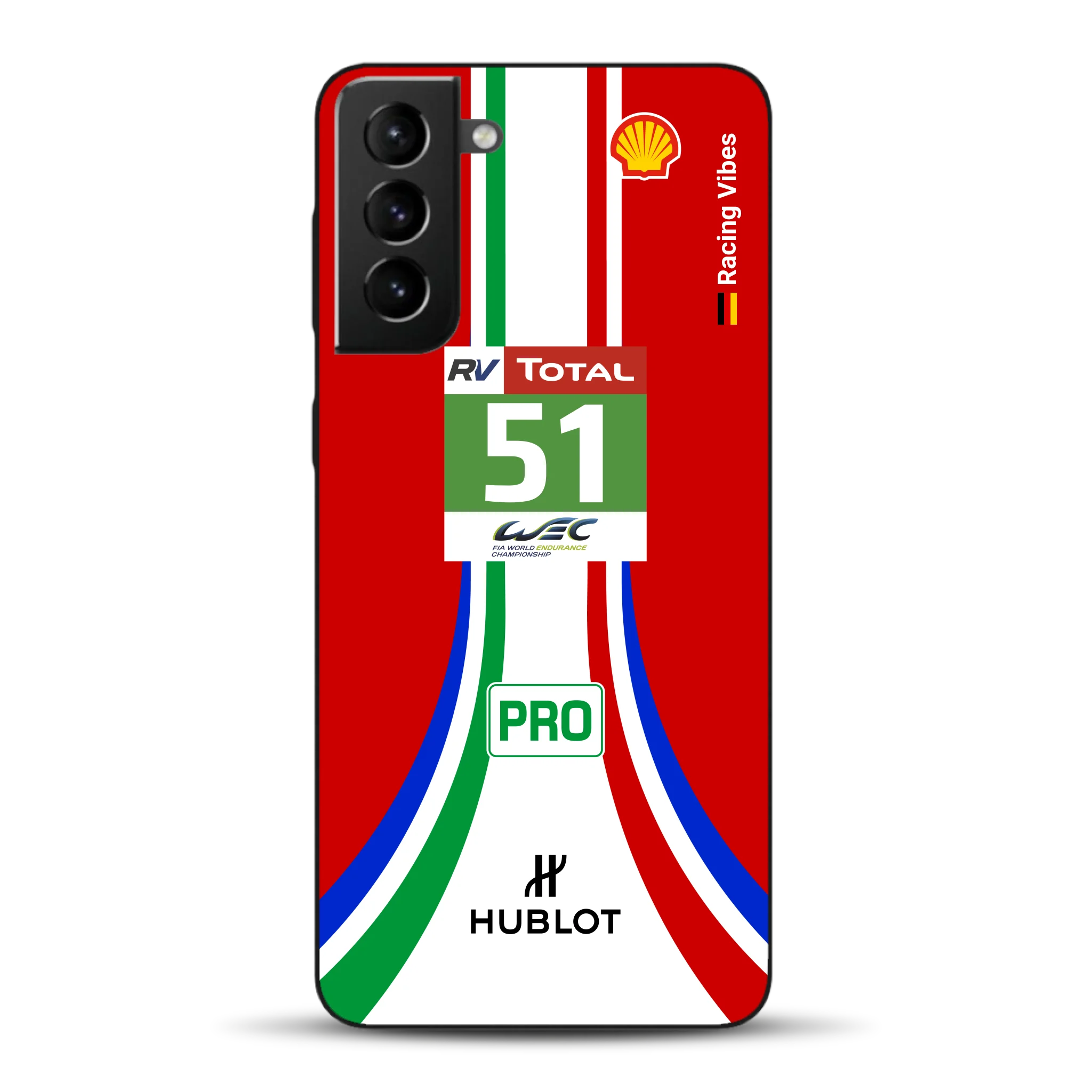 488 GTE LM Livery - Custodia per cellulare personalizzata per Samsung