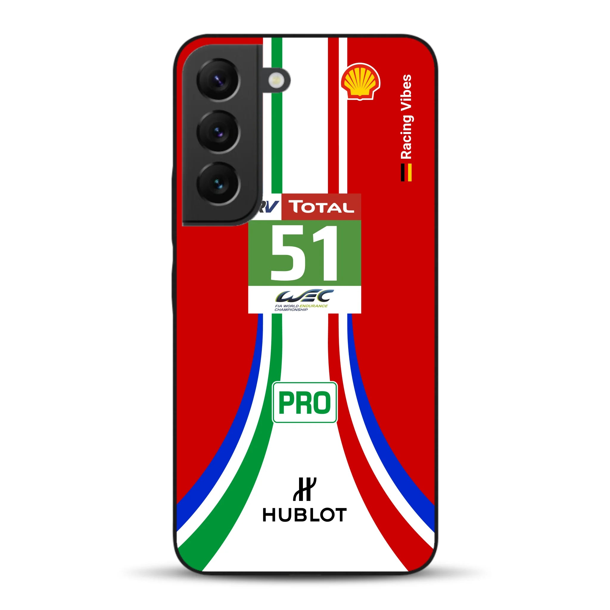 488 GTE LM Livery - Custodia per cellulare personalizzata per Samsung