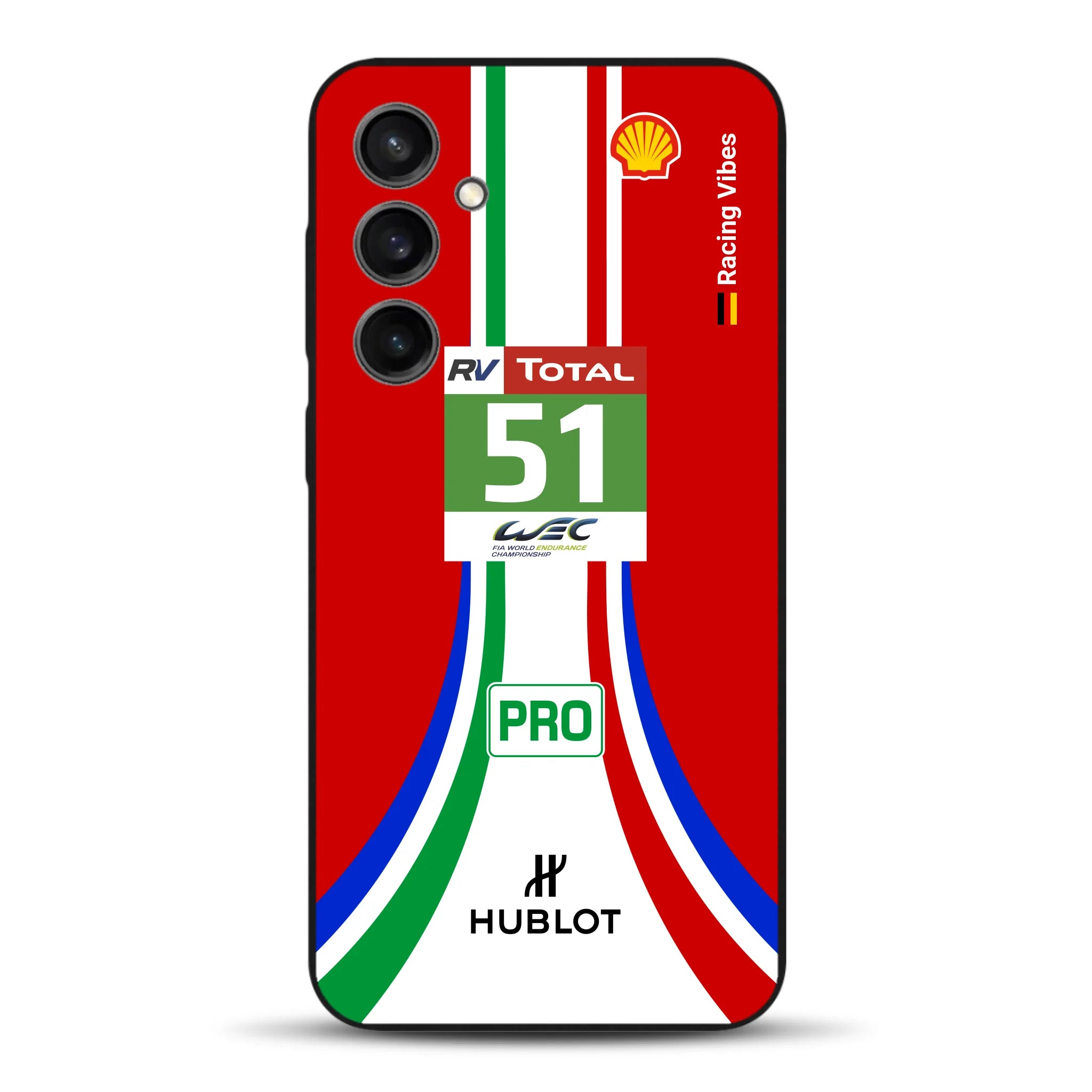 488 GTE LM Livery - Custodia per cellulare personalizzata per Samsung