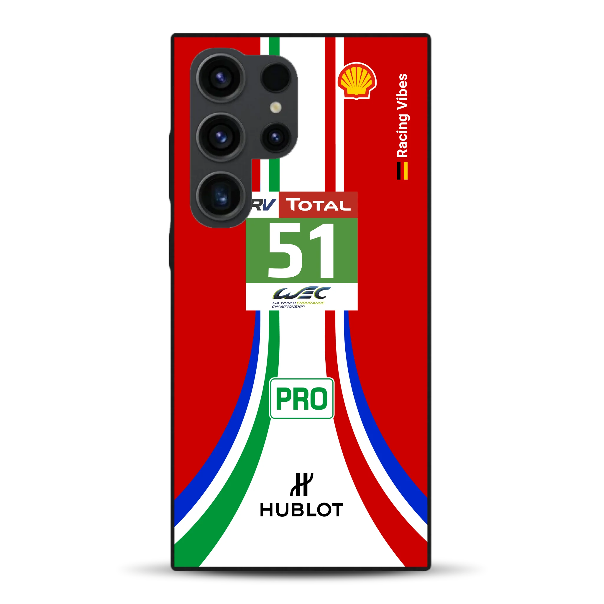 488 GTE LM Livery - Custodia per cellulare personalizzata per Samsung