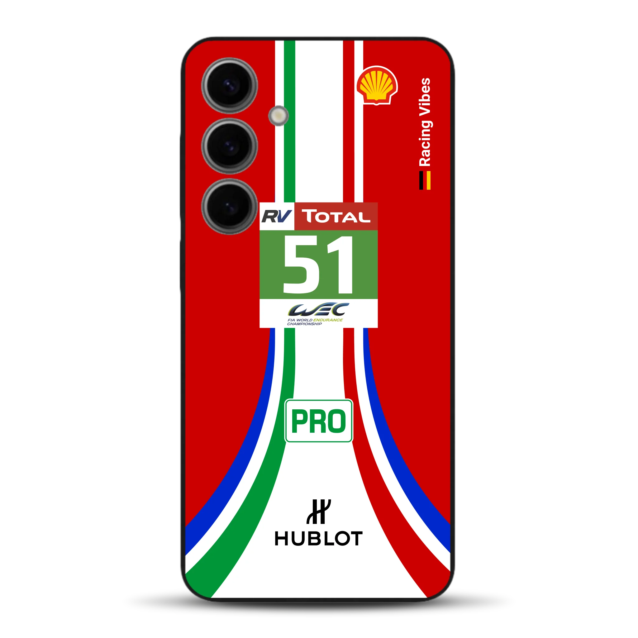 488 GTE LM Livery - Custodia per cellulare personalizzata per Samsung