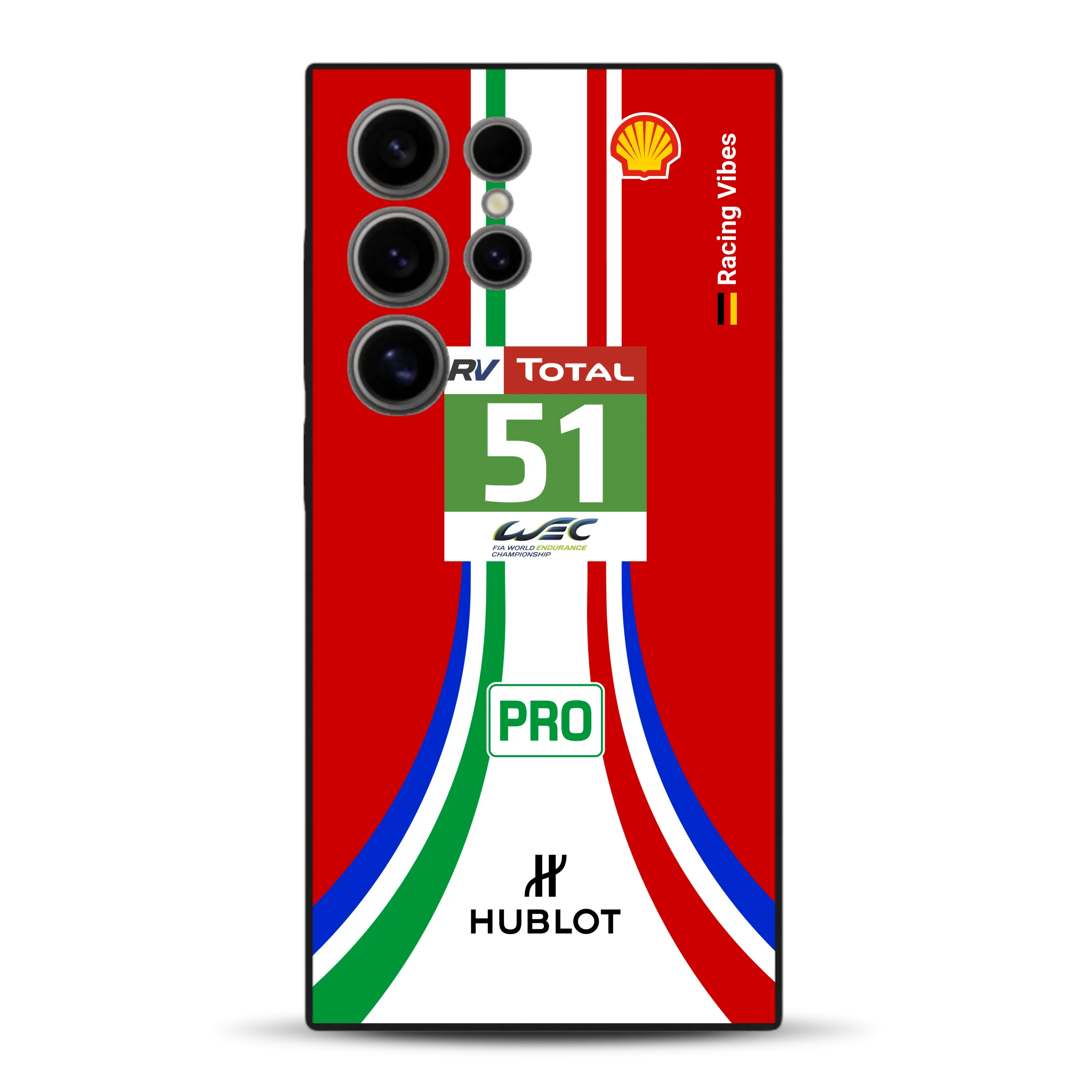 488 GTE LM Livery - Custodia per cellulare personalizzata per Samsung