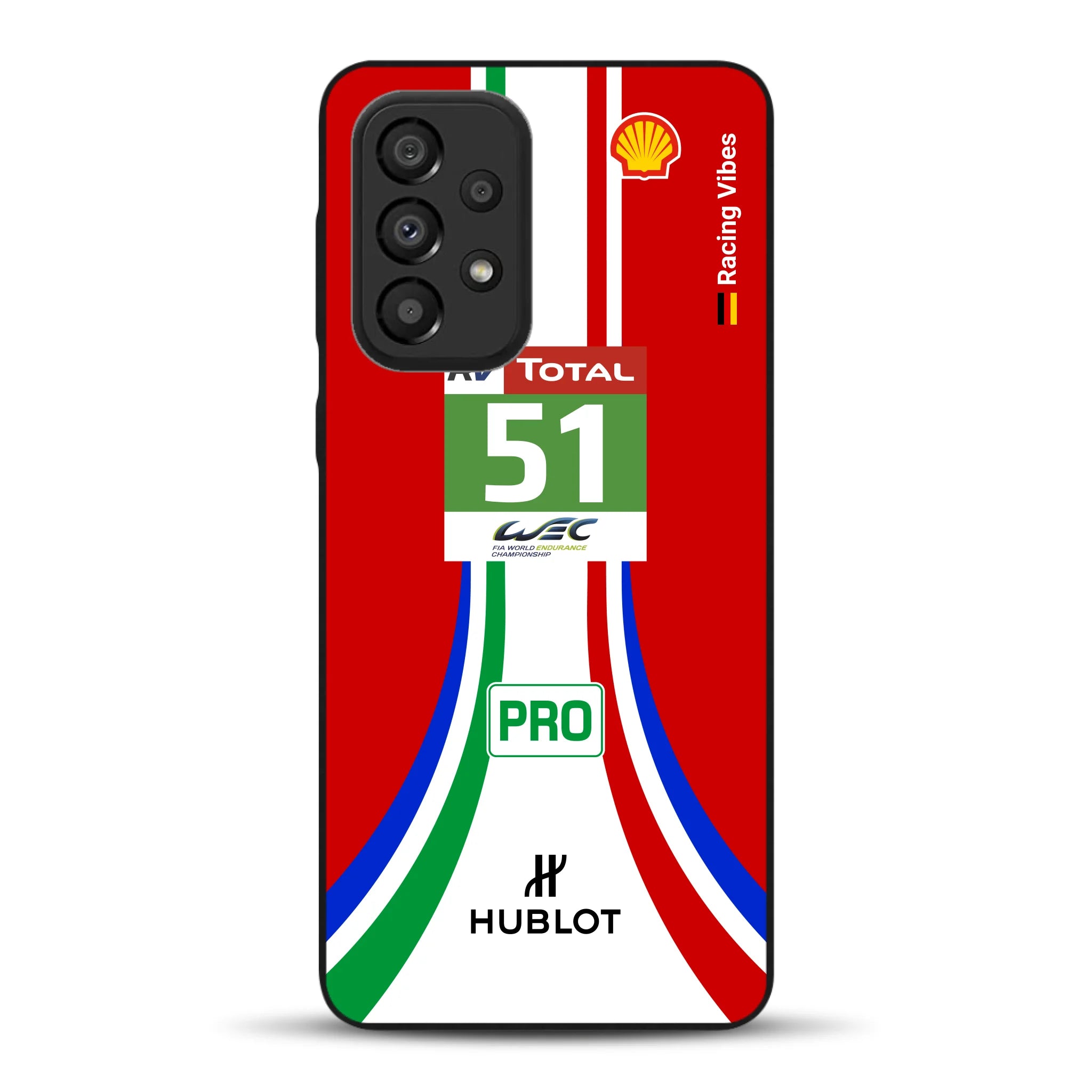 488 GTE LM Livery - Custodia per cellulare personalizzata per Samsung
