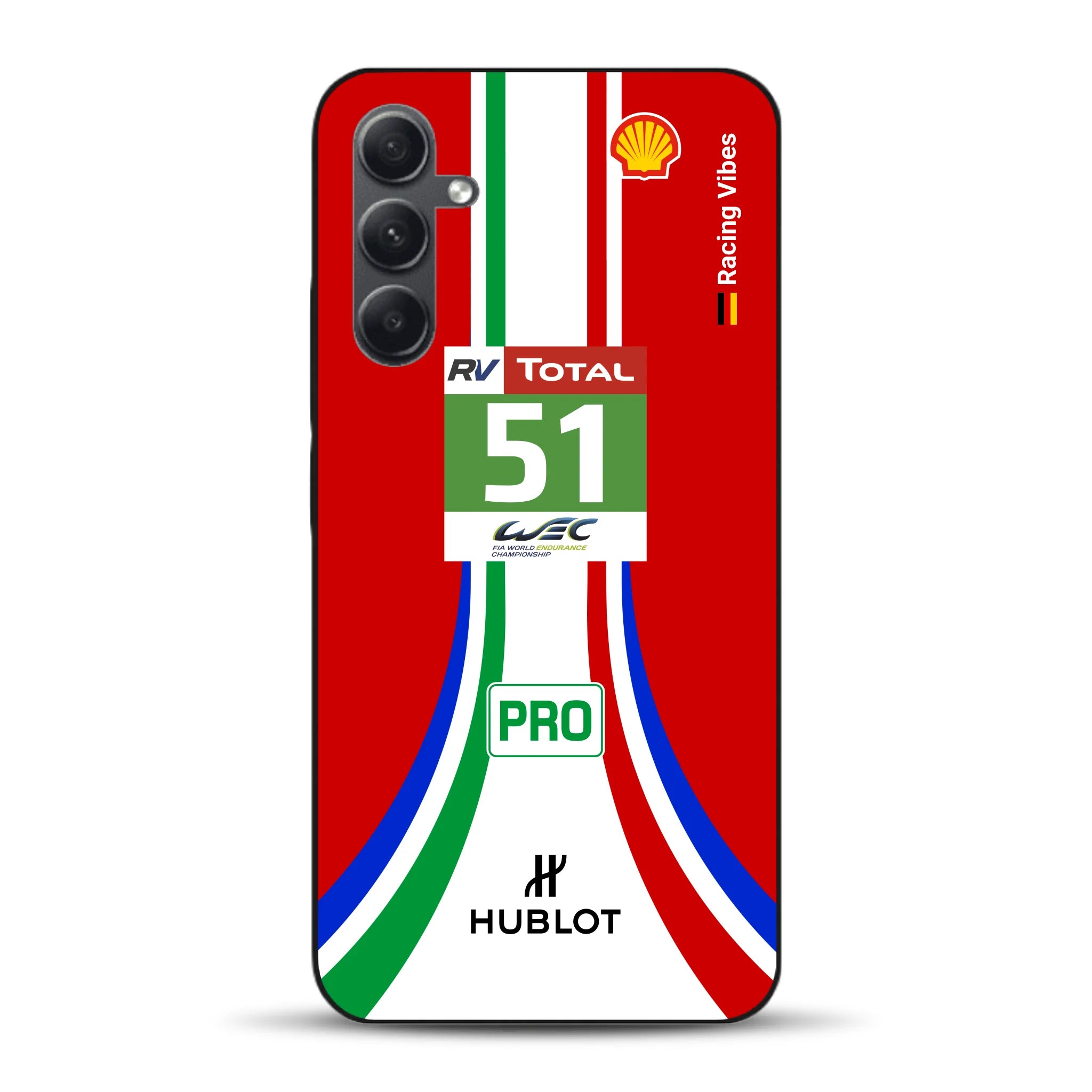 488 GTE LM Livery - Custodia per cellulare personalizzata per Samsung