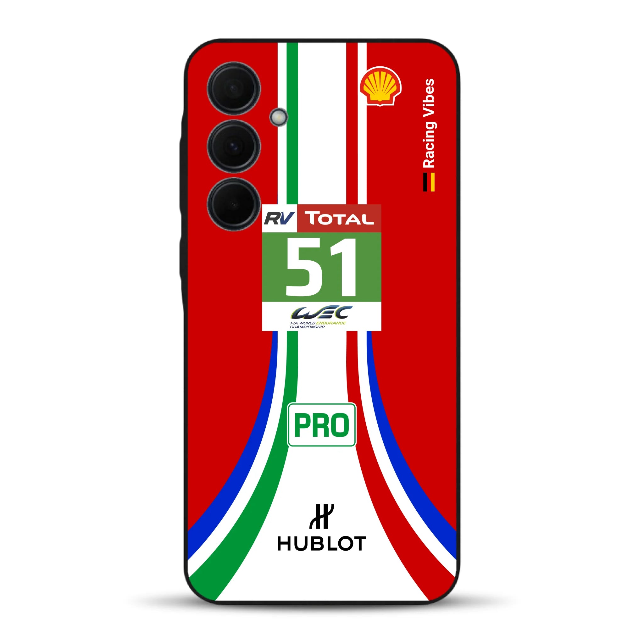 488 GTE LM Livery - Custodia per cellulare personalizzata per Samsung