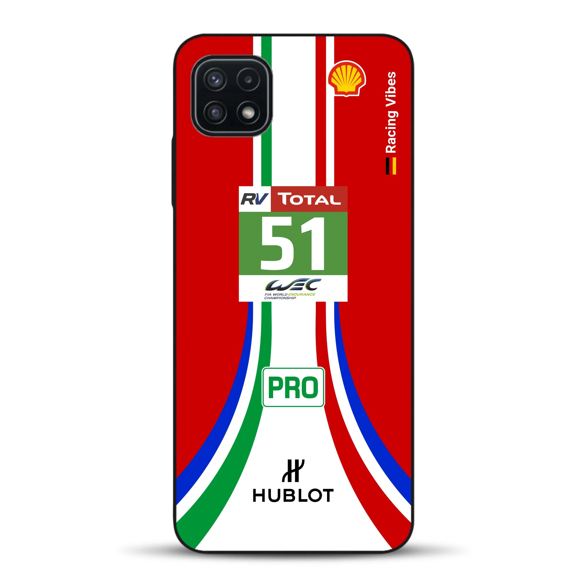 488 GTE LM Livery - Custodia per cellulare personalizzata per Samsung