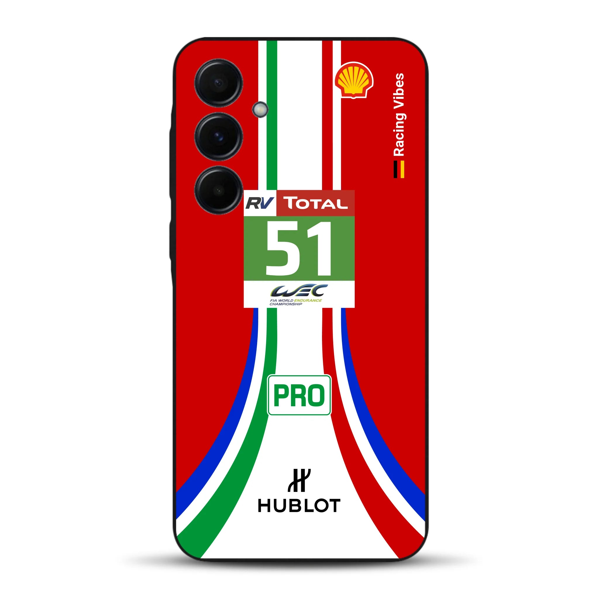 488 GTE LM Livery - Custodia per cellulare personalizzata per Samsung