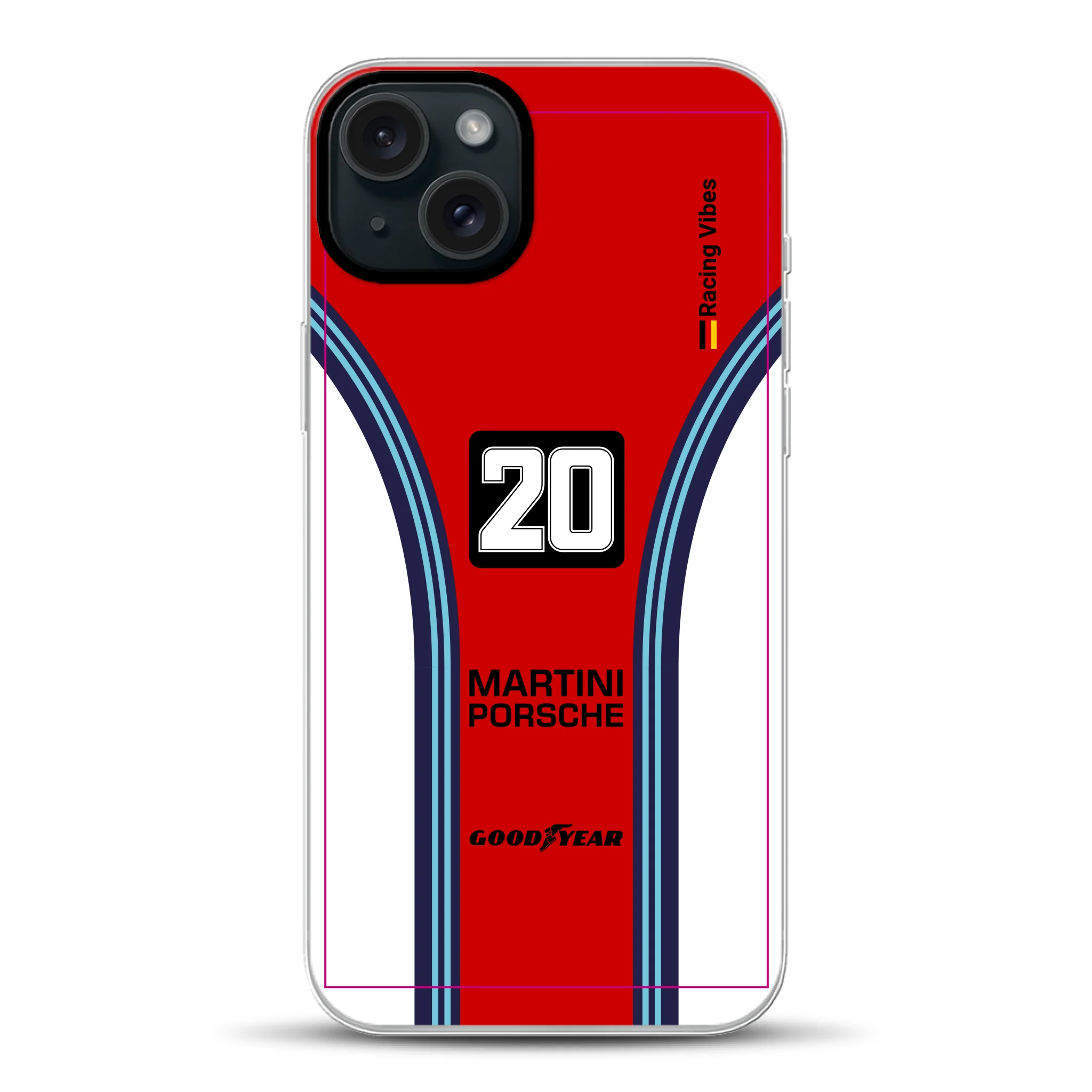 936 24h LM Sieger 1976 Livery - Individuelle Handyhülle für iPhone