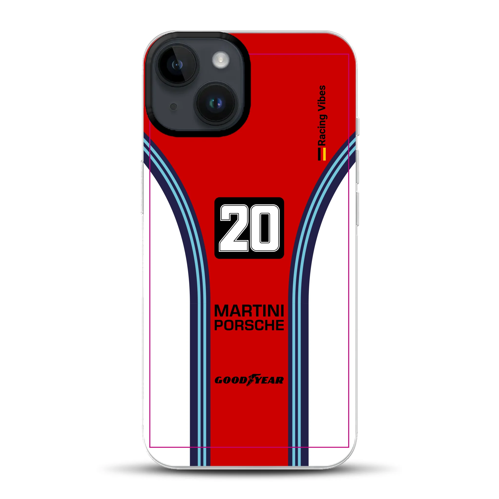 936 24h LM Sieger 1976 Livery - Individuelle Handyhülle für iPhone