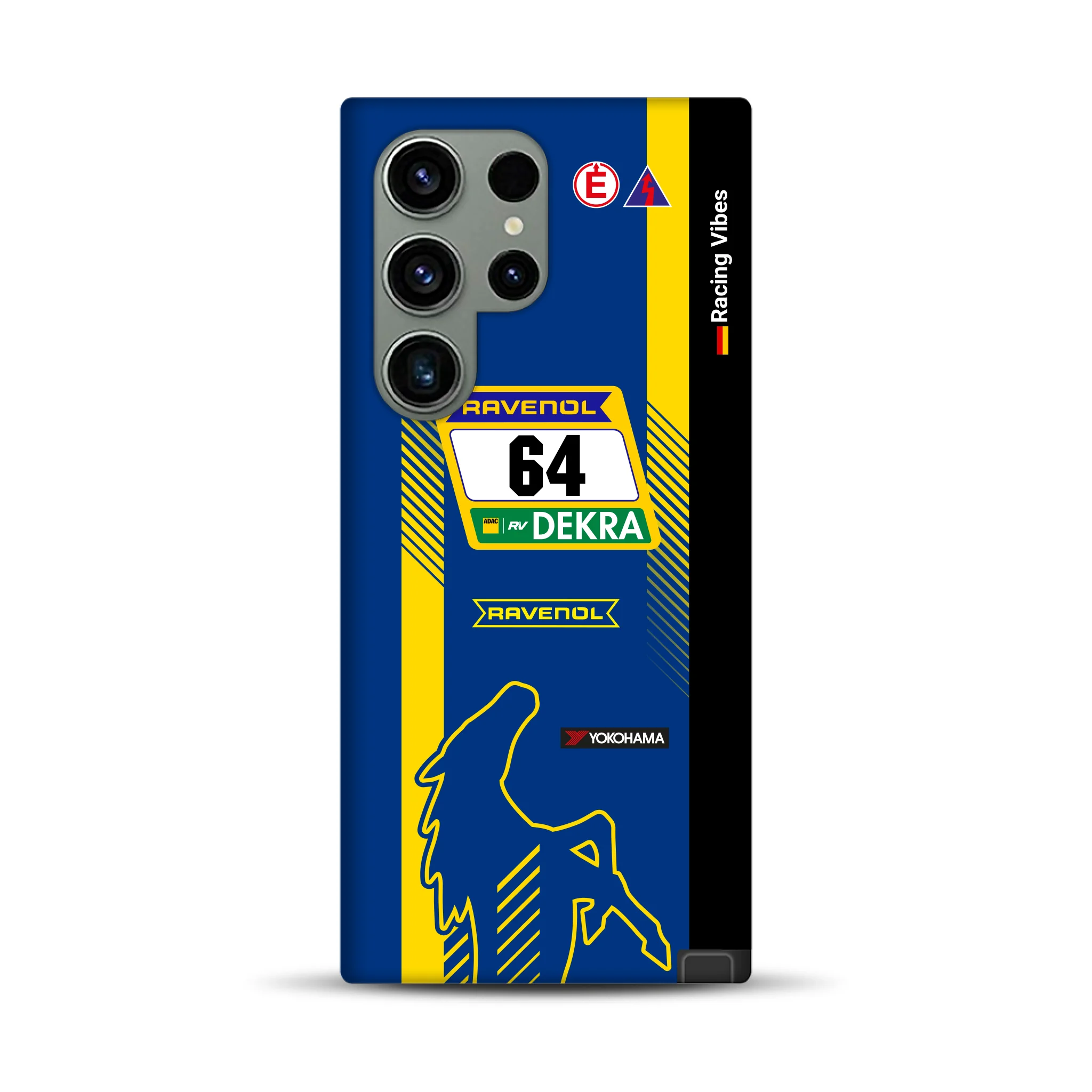Mustang GT3 DTM & 24h Nürburgring Livery - Individuelle Premium Hülle für Samsung
