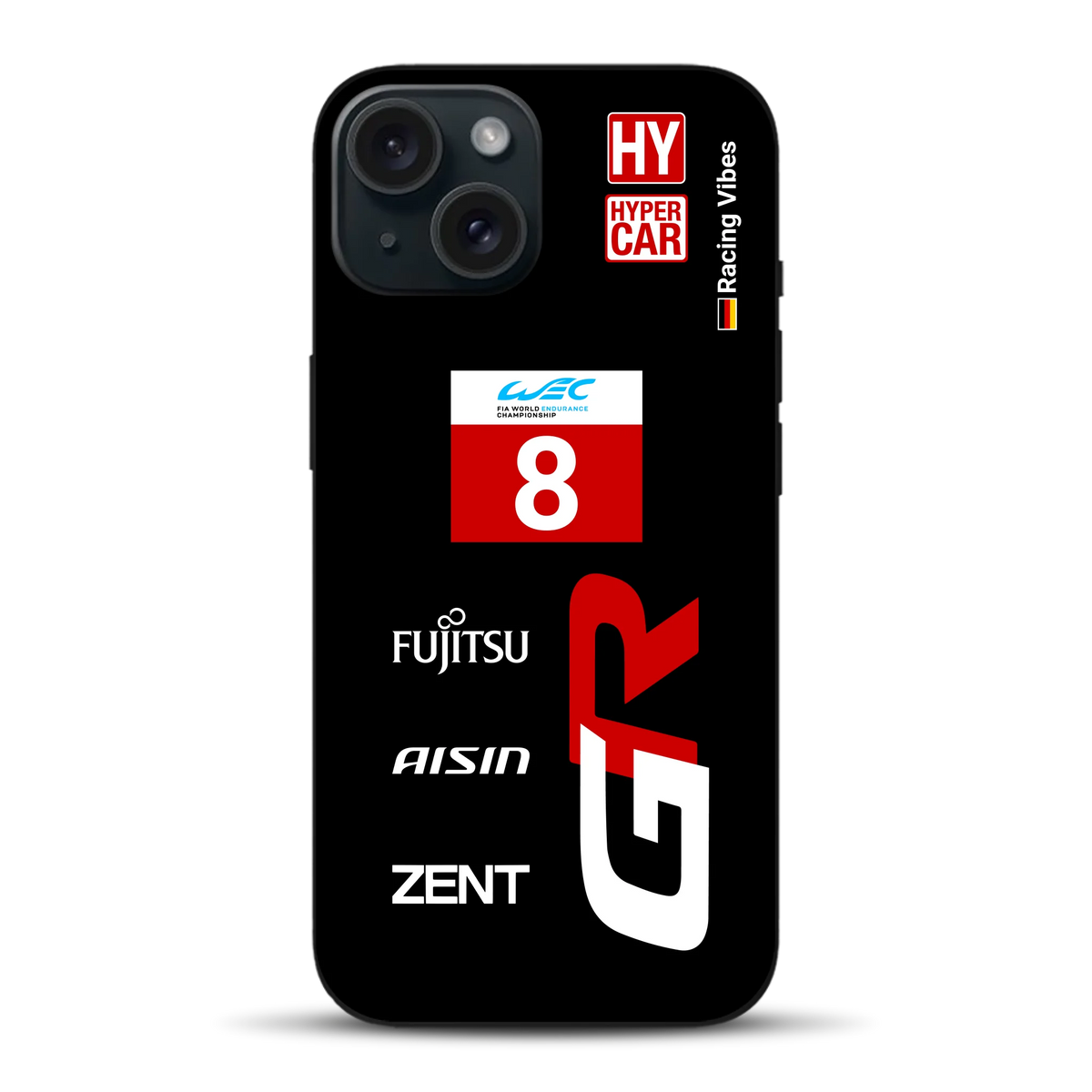 GR010 Hybrid WEC 2024 Livery - Custodia per cellulare personalizzata per iPhone