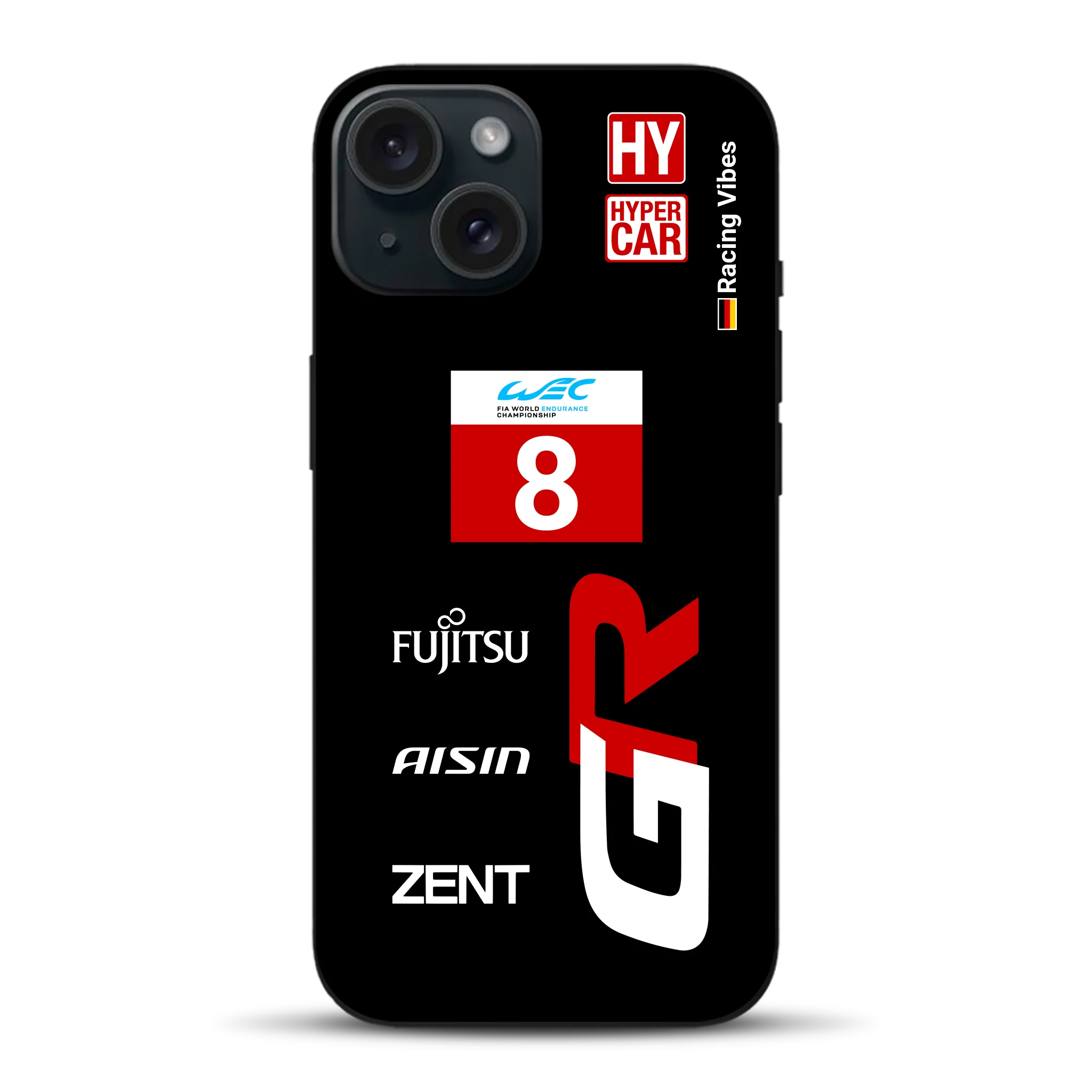 GR010 Hybrid WEC 2024 Livery - Housse de téléphone portable personnalisée pour iPhone