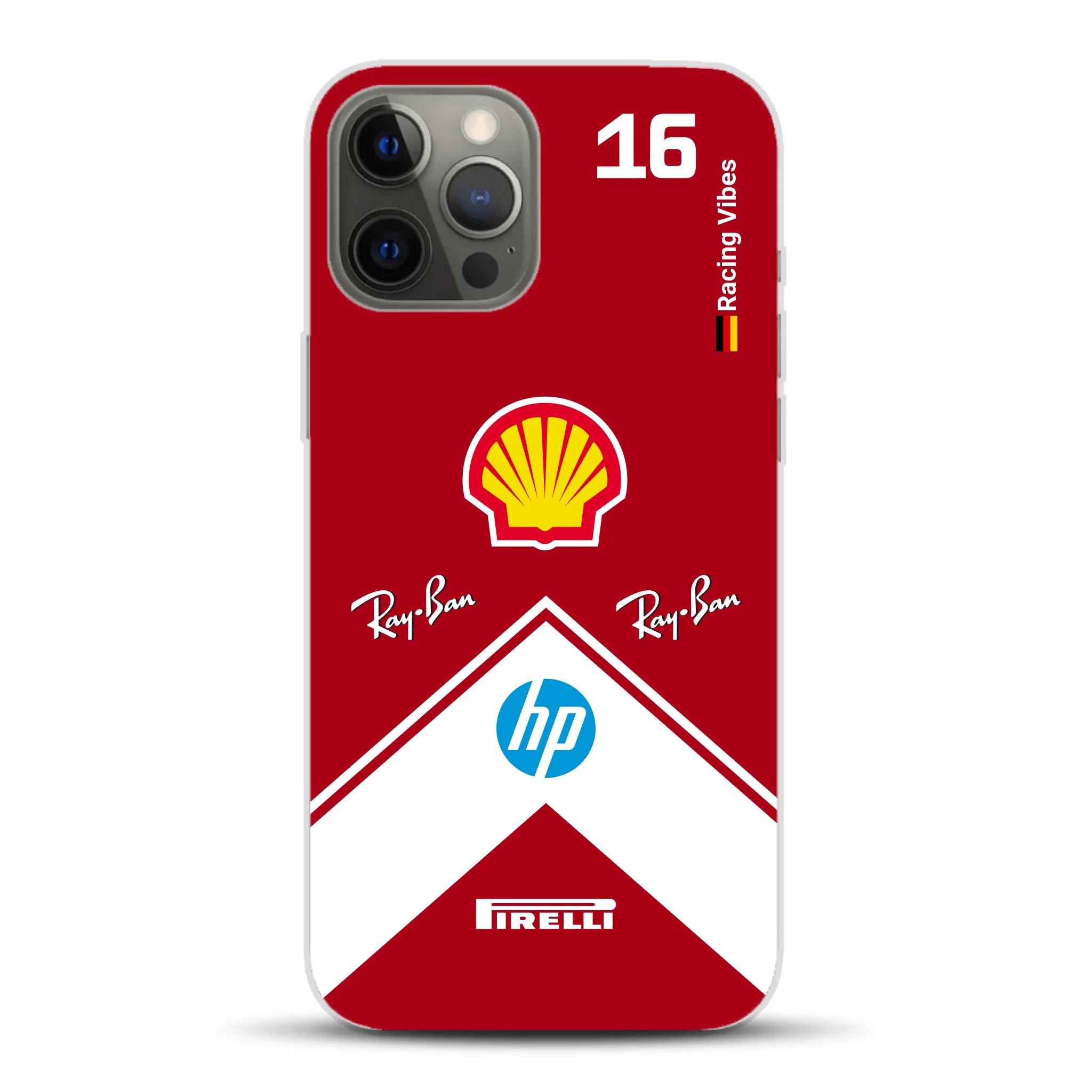 Ferrari F1 2025 SF-25 Livery - Custodia per cellulare personalizzata per iPhone