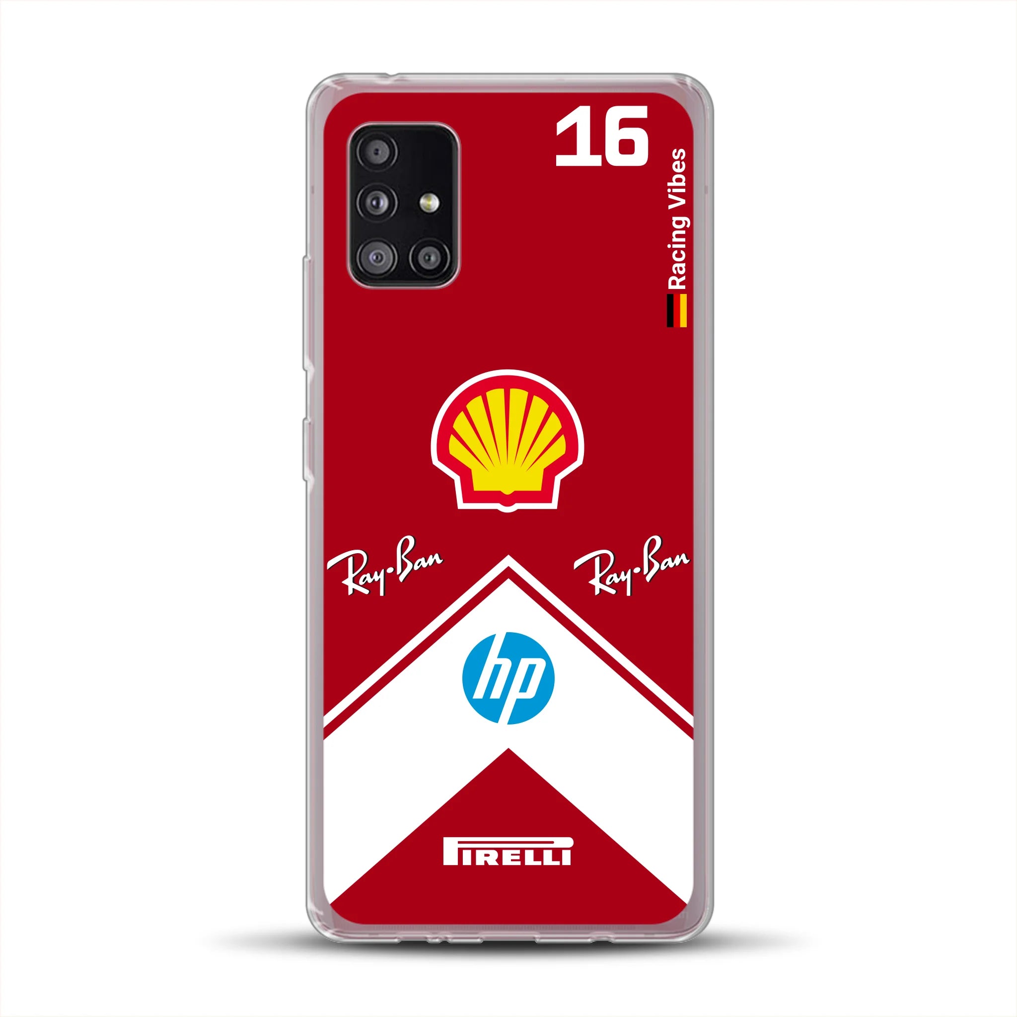 Ferrari F1 2025 SF-25 Livery - Individuelle Handyhülle für Samsung