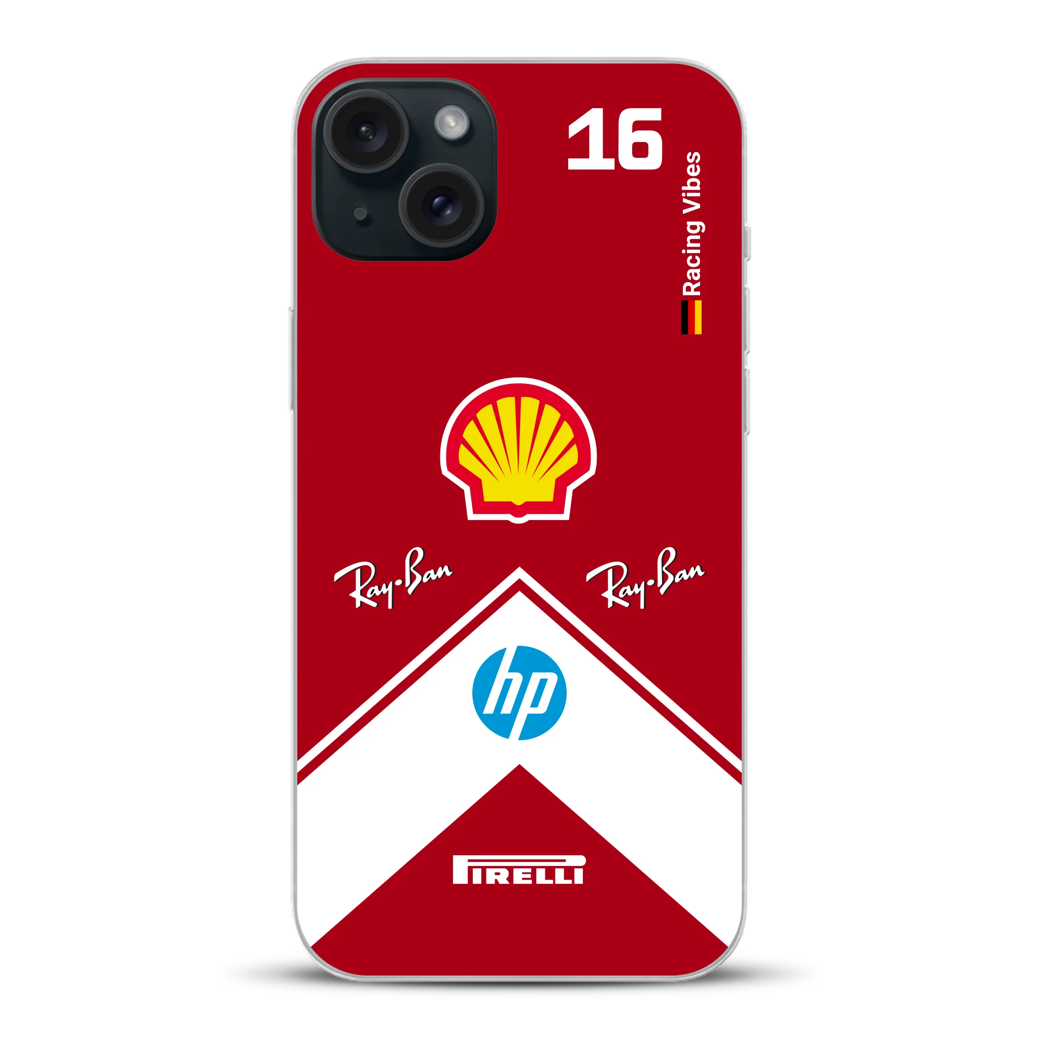 Ferrari F1 2025 SF-25 Livery - Custodia per cellulare personalizzata per iPhone