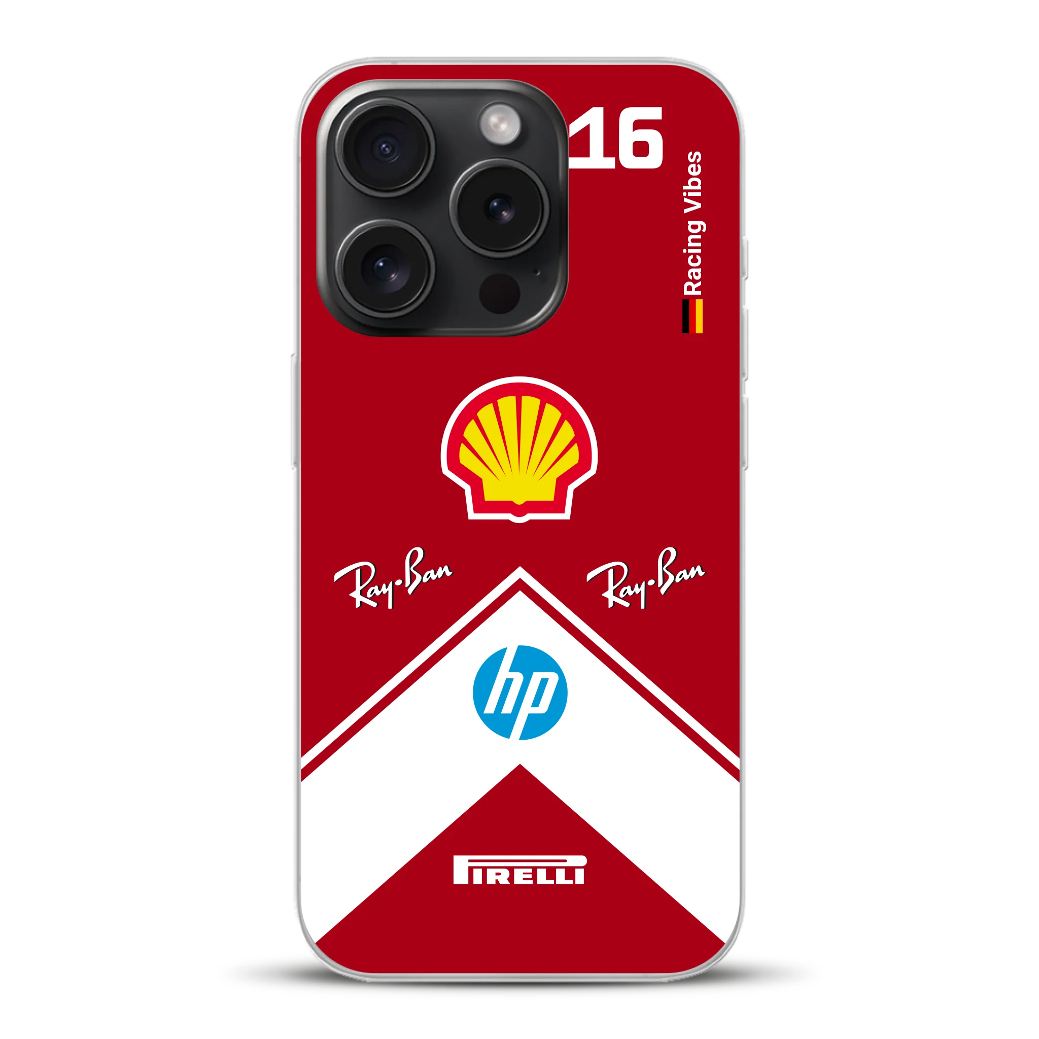 Ferrari F1 2025 SF-25 Livery - Custodia per cellulare personalizzata per iPhone