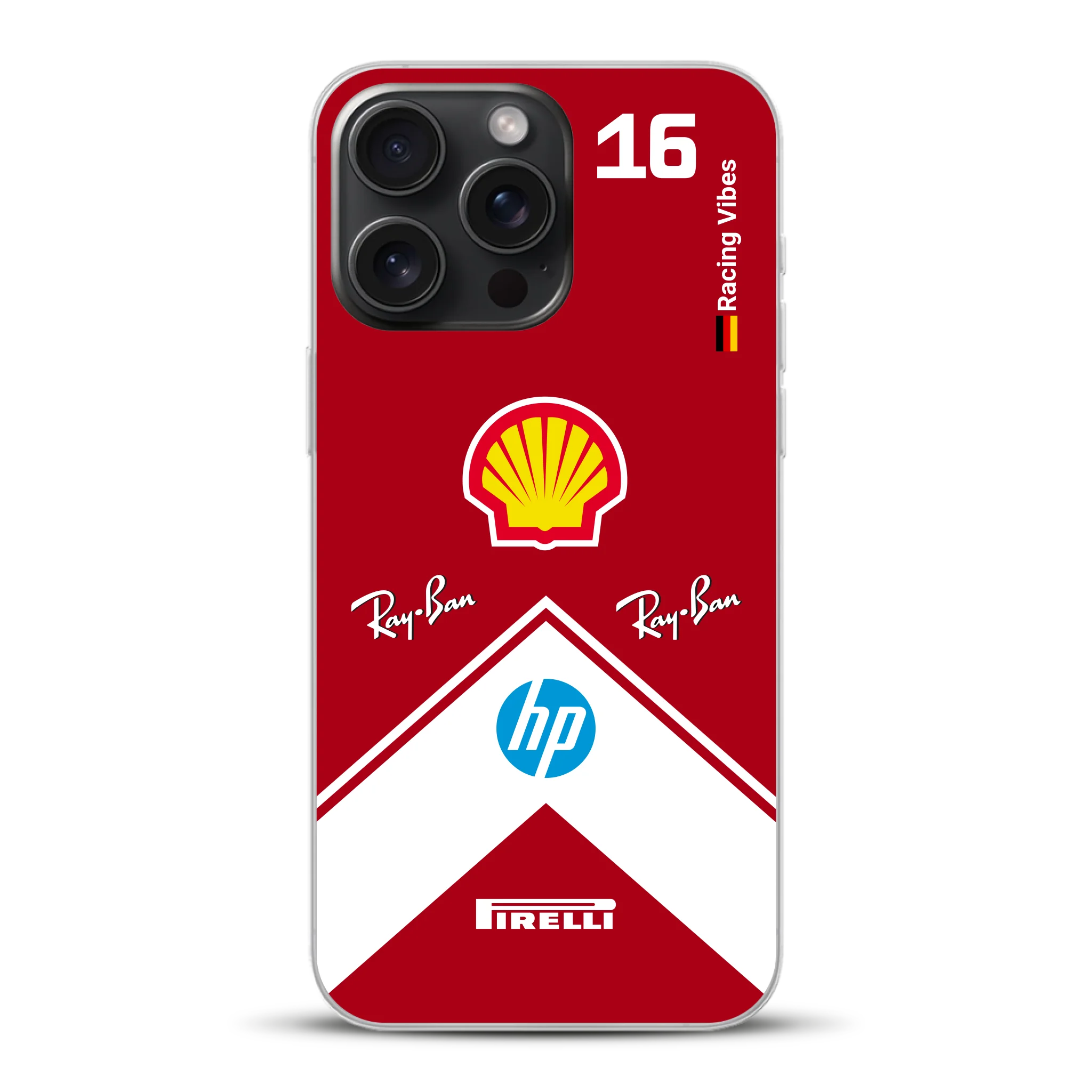 Ferrari F1 2025 SF-25 Livery - Custodia per cellulare personalizzata per iPhone