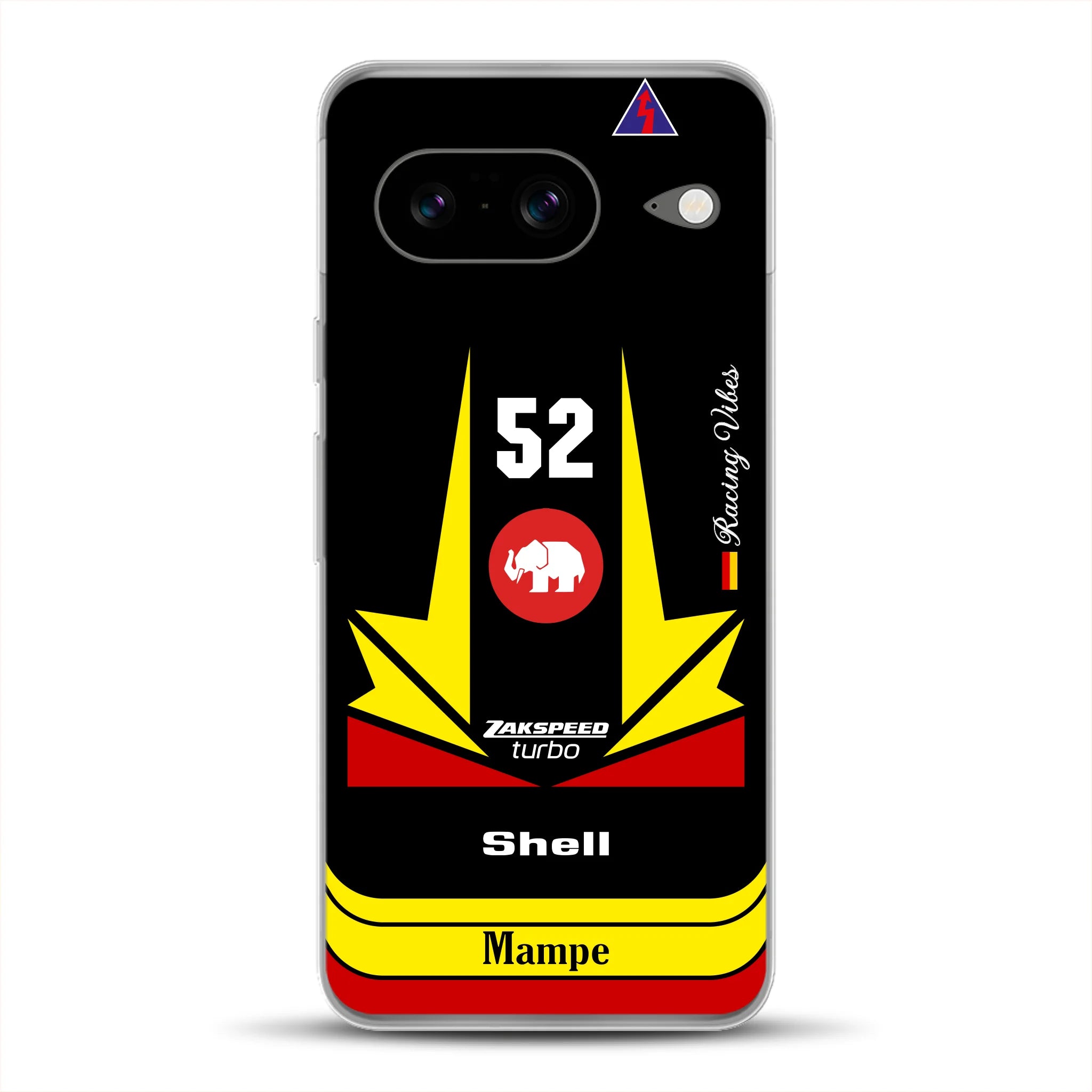 Ford Capri Turbo Gr. 5 DRM 1978 Hans Heyer Livery - Custodia per cellulare personalizzata per Google