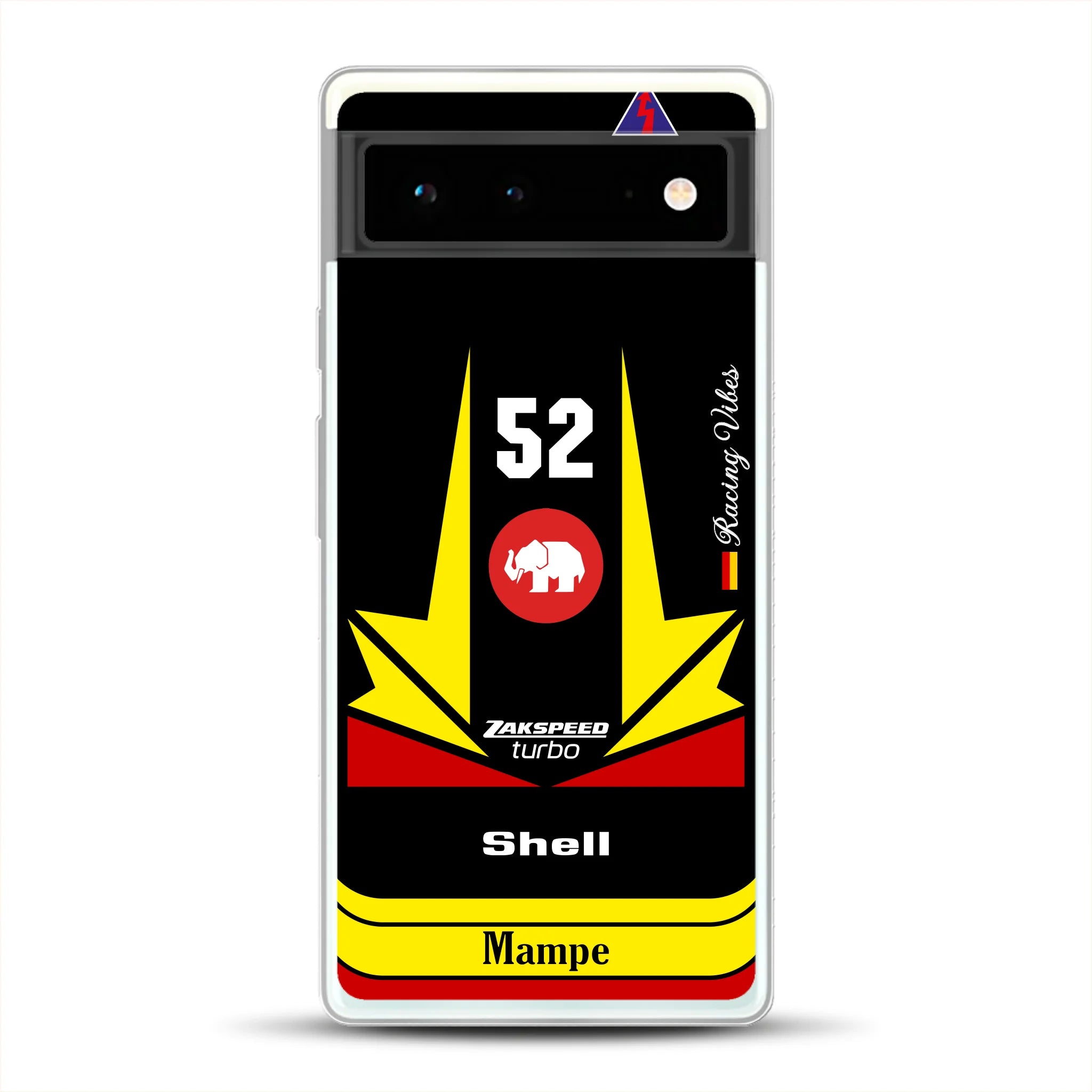 Ford Capri Turbo Gr. 5 DRM 1978 Hans Heyer Livery - Custodia per cellulare personalizzata per Google