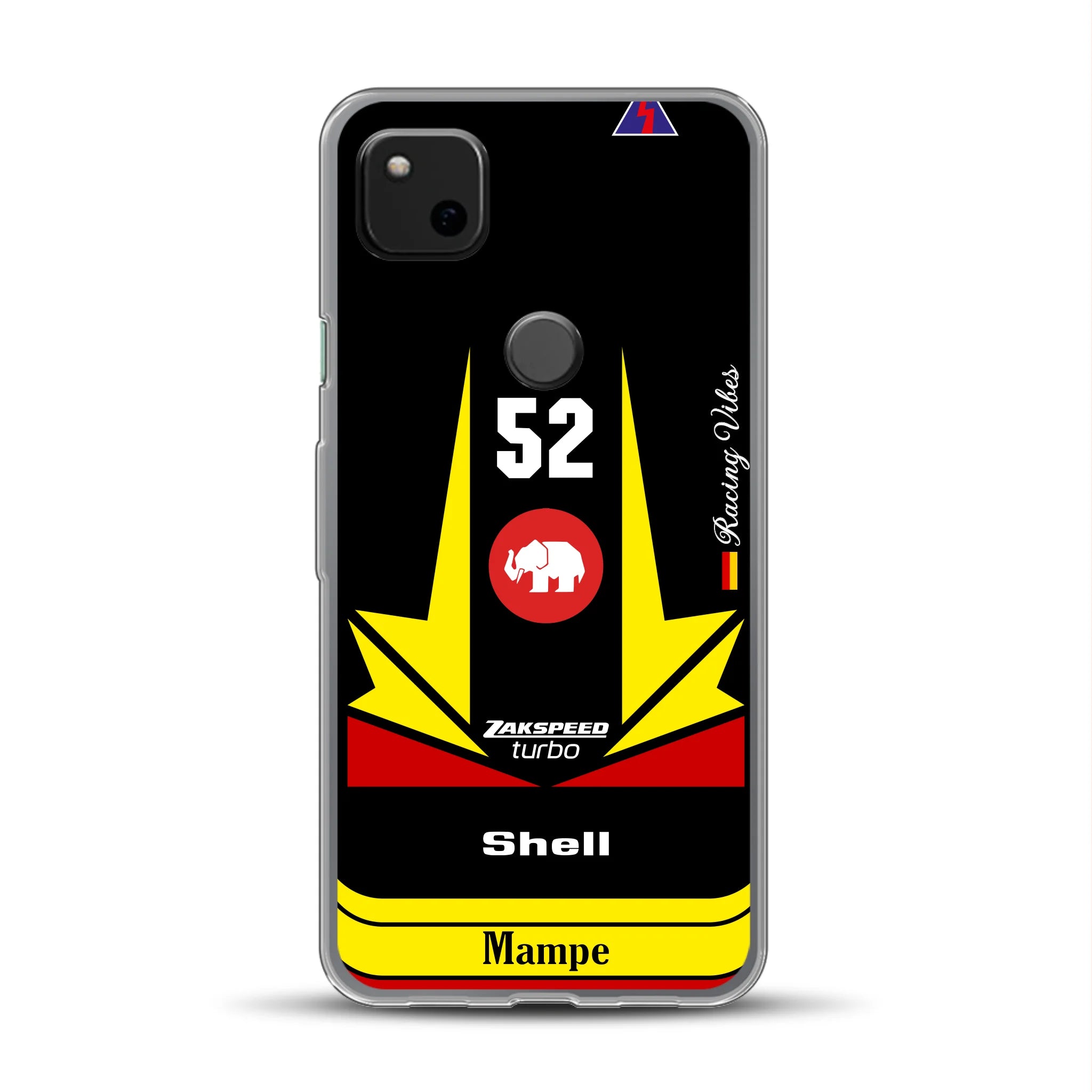 Ford Capri Turbo Gr. 5 DRM 1978 Hans Heyer Livery - Custodia per cellulare personalizzata per Google