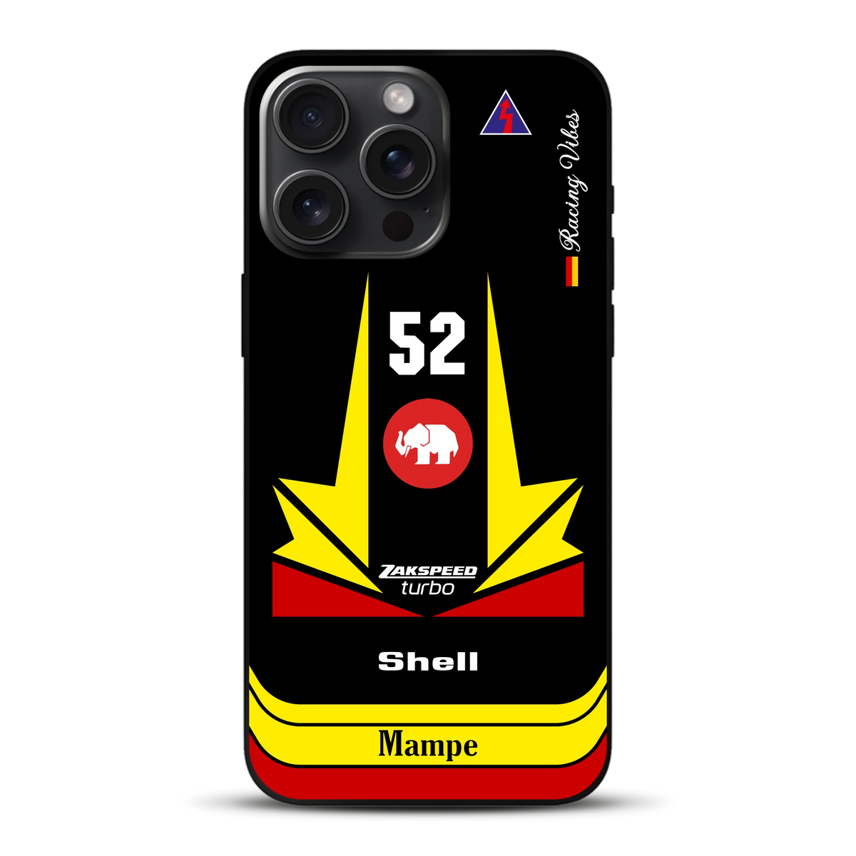 Ford Capri Turbo Group 5 DRM 1978 Hans Heyer Livery - Custom phone case for iPhone