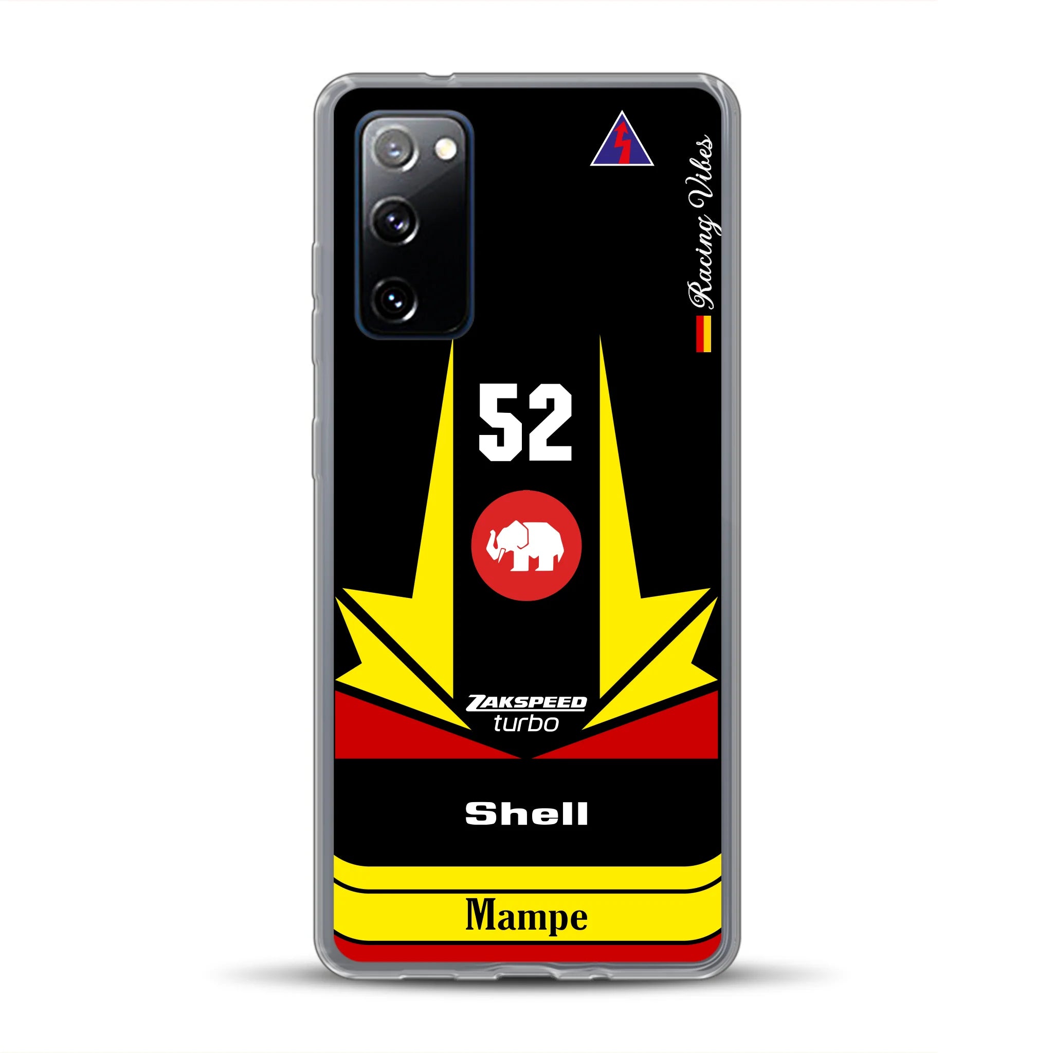 Ford Capri Turbo Gr. 5 DRM 1978 Hans Heyer Livery - Custodia per cellulare personalizzata per Samsung