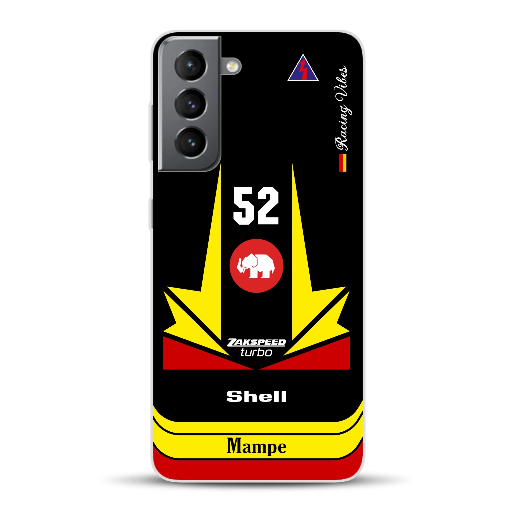 Ford Capri Turbo Gr. 5 DRM 1978 Hans Heyer Livery - Custodia per cellulare personalizzata per Samsung