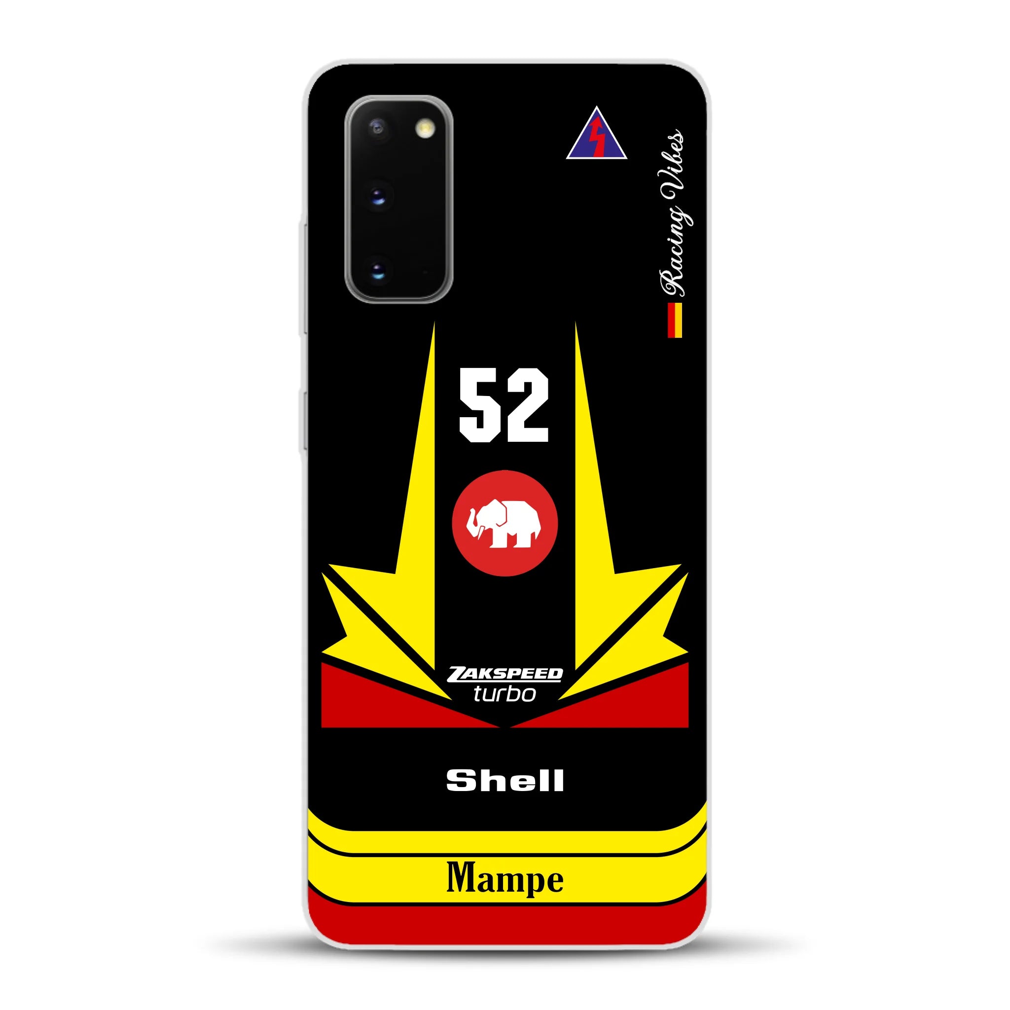Ford Capri Turbo Gr. 5 DRM 1978 Hans Heyer Livery - Custodia per cellulare personalizzata per Samsung