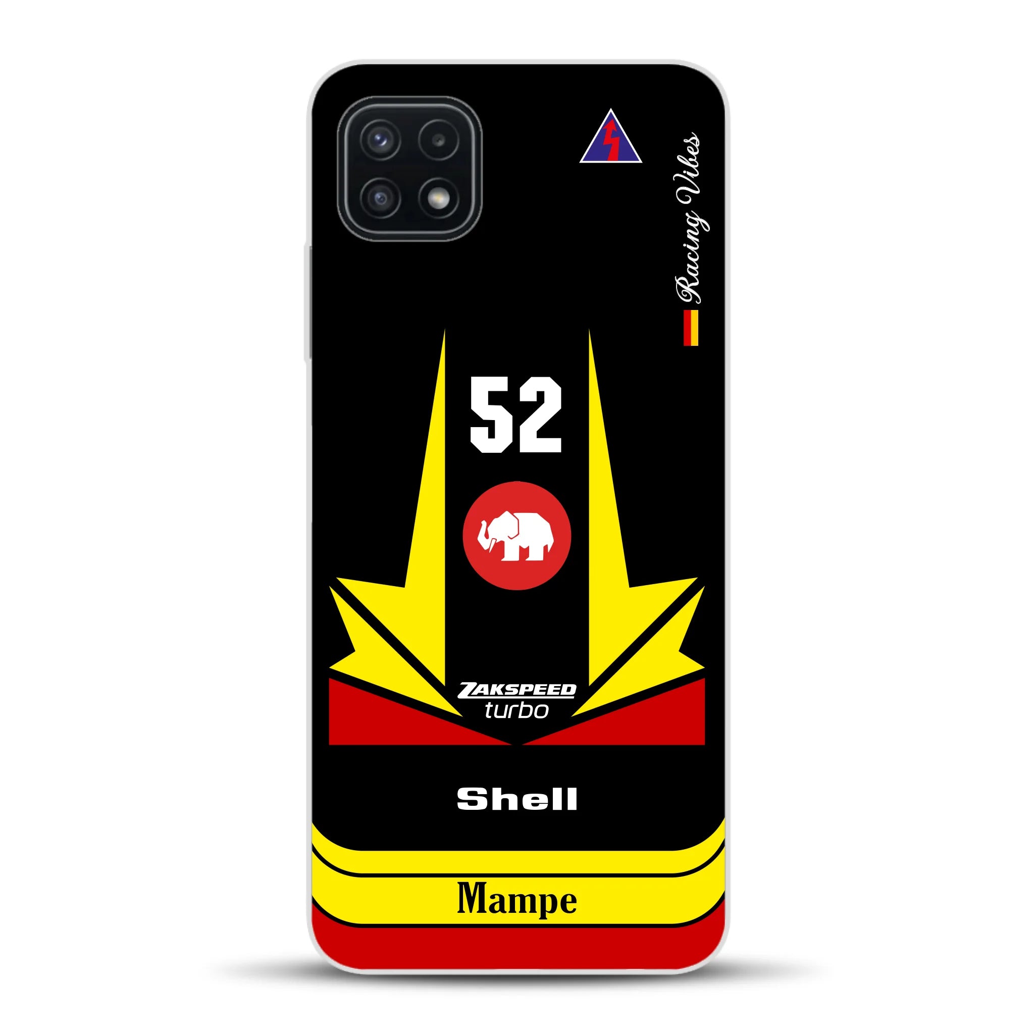 Ford Capri Turbo Gr. 5 DRM 1978 Hans Heyer Livery - Custodia per cellulare personalizzata per Samsung